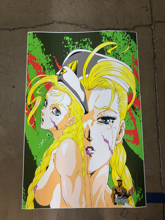 Cammy big face poster ! 24 x 36