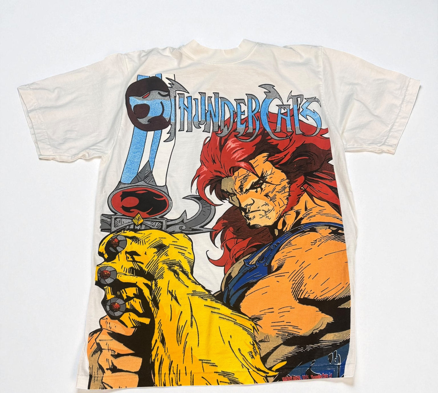 White - Thunder cats HO Front &! Lionel back