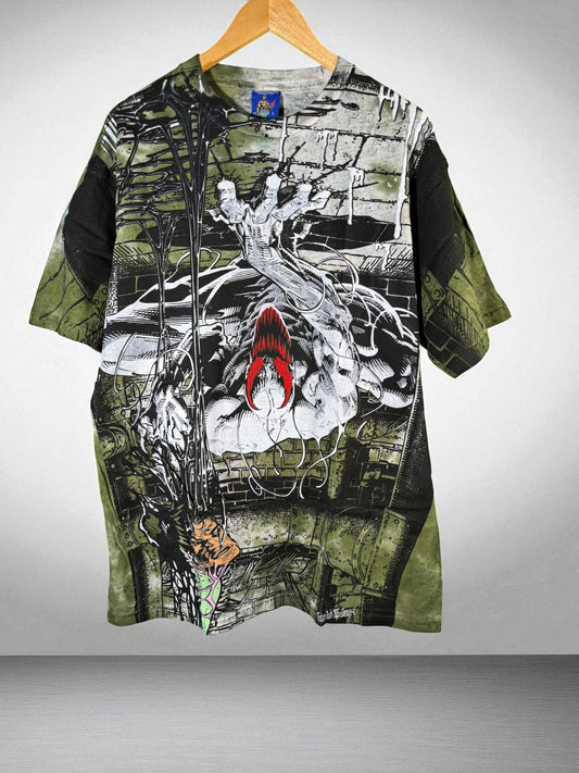 Green Tie dye - Anti Carnage Mega print