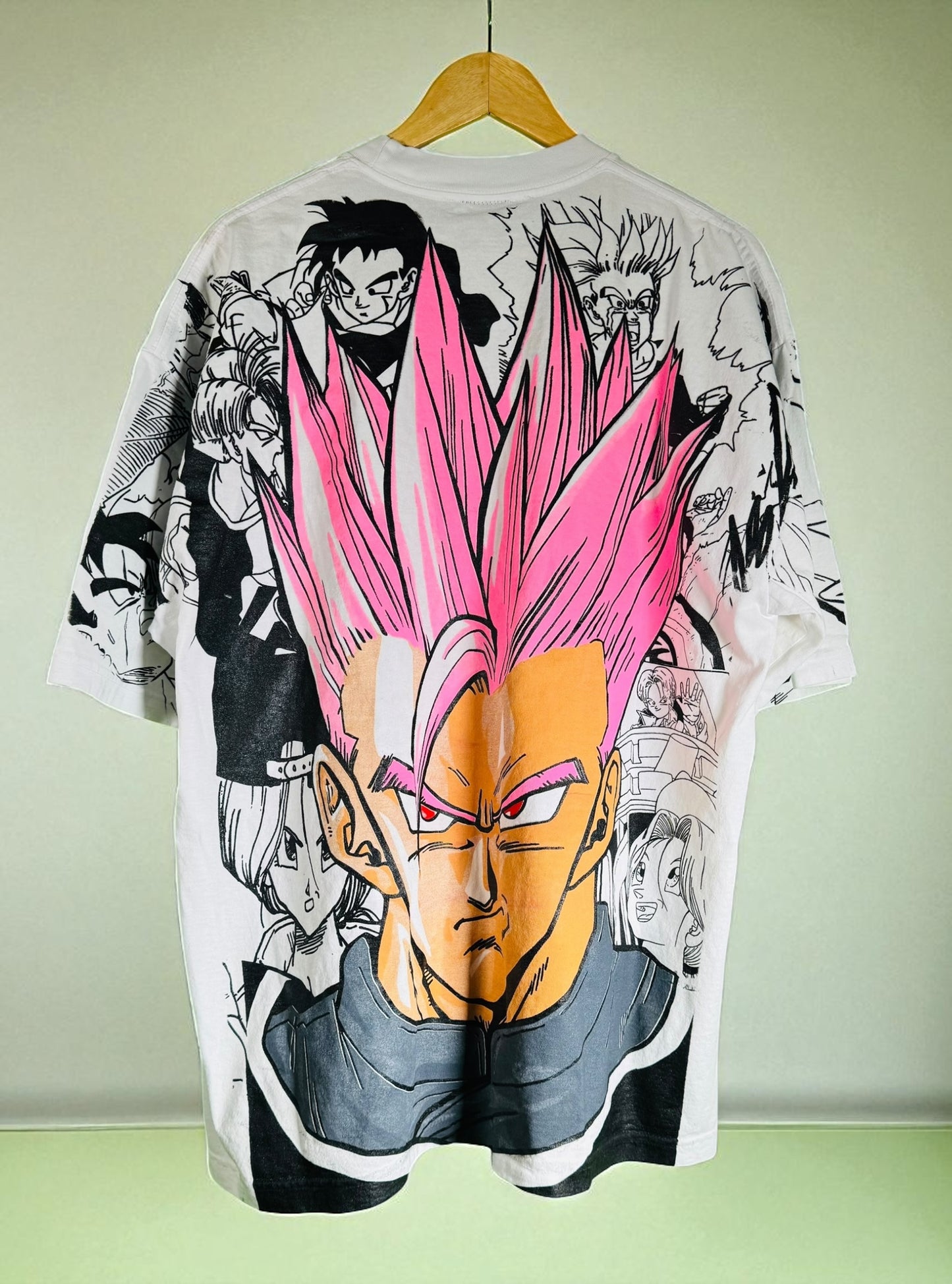White - Beast Gohan Front & Gohan black back