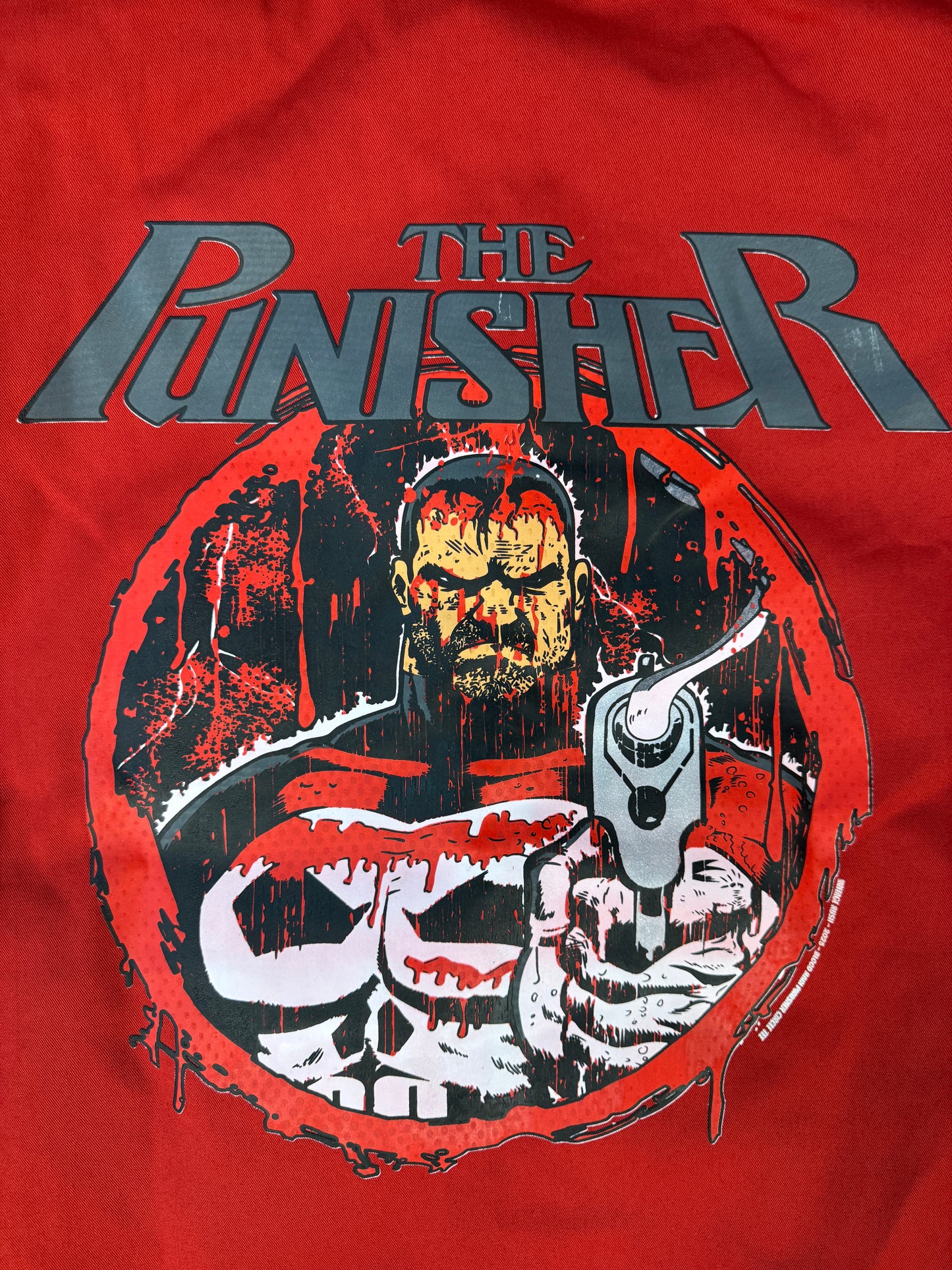 Red- The Punisher Jacket