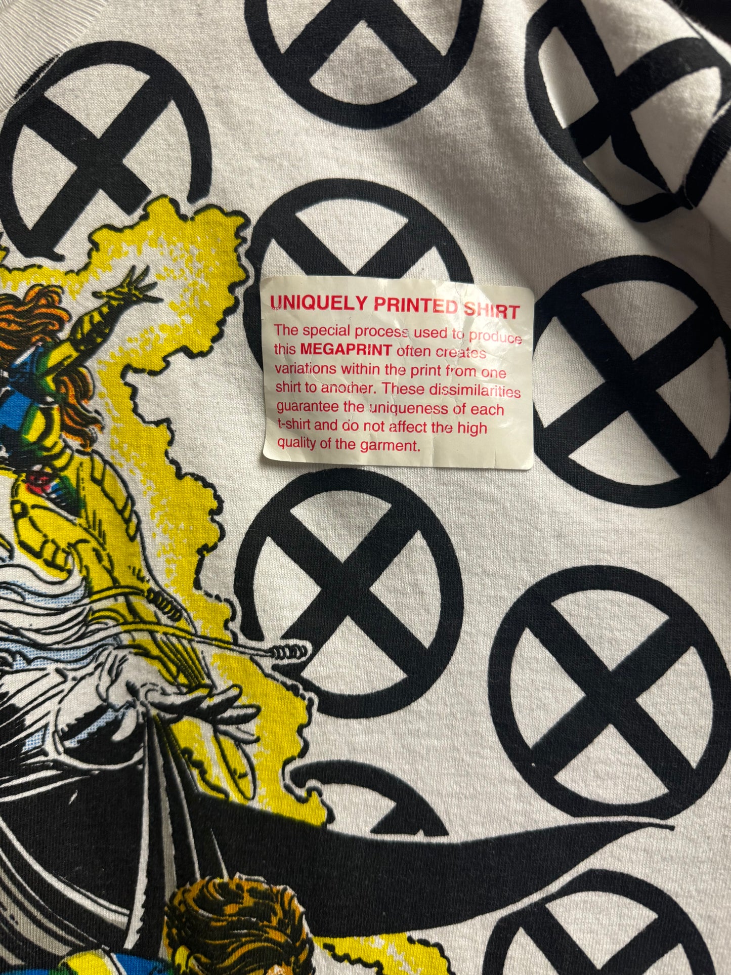 Vintage X-MEN Comic Images Megaprint