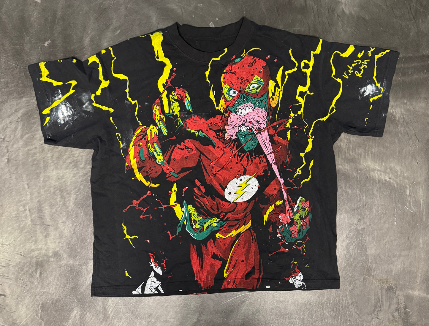 (Black Friday) (Imperfections) Black - L- Zombie Flash