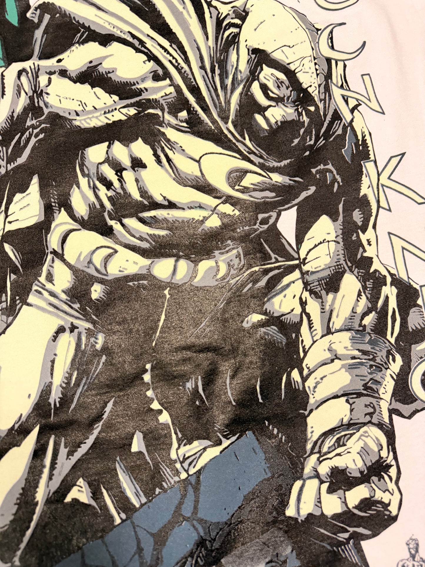 Cream Moon Knight Variant Cover! front & City Boy Moon Knight back