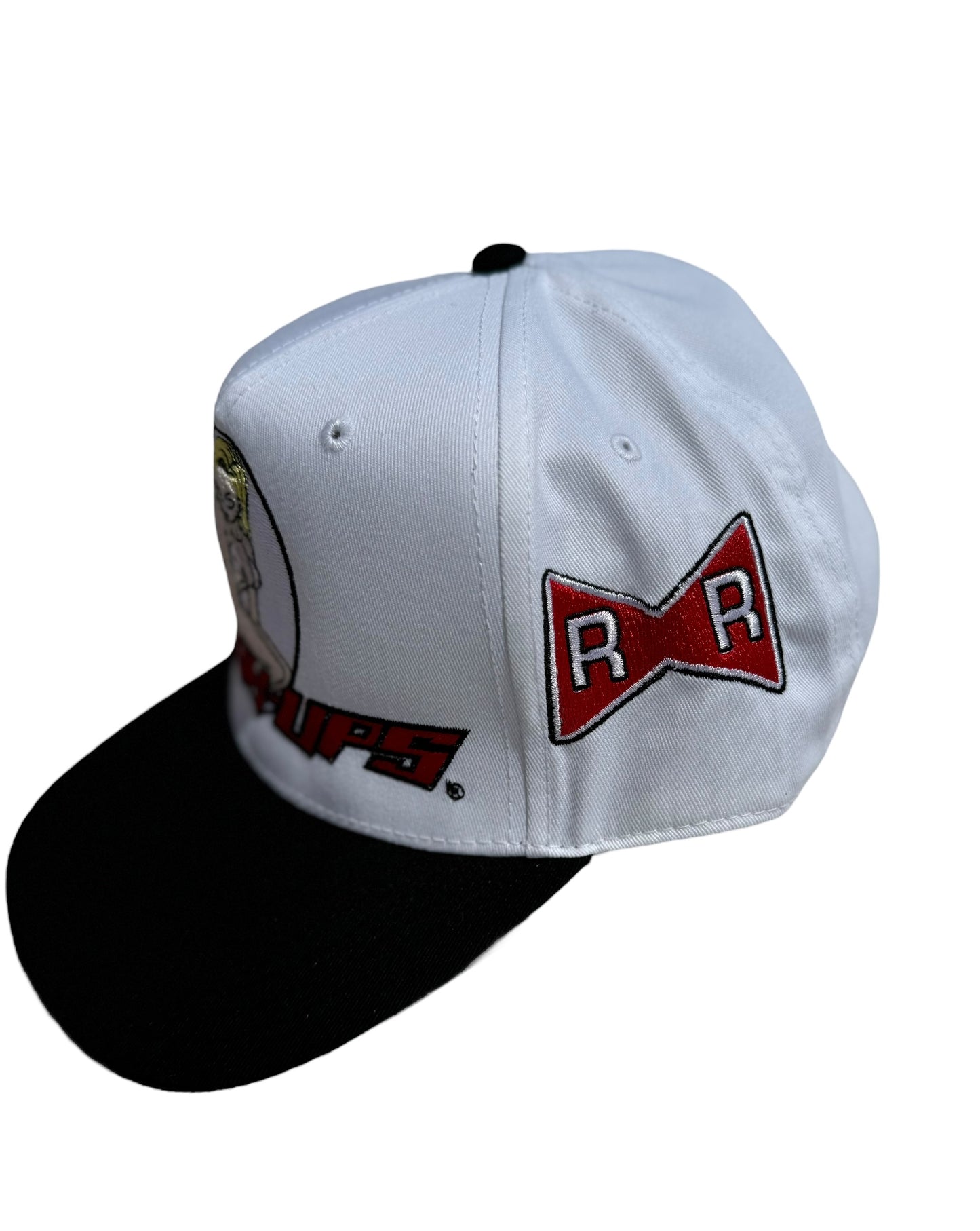 Black and white  Hat-  Hook ups Andriod 18