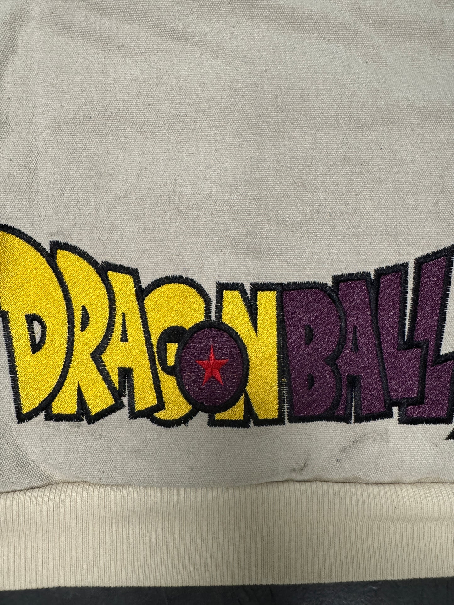 Cream -XL-Angry Gohan Premium Hoodie