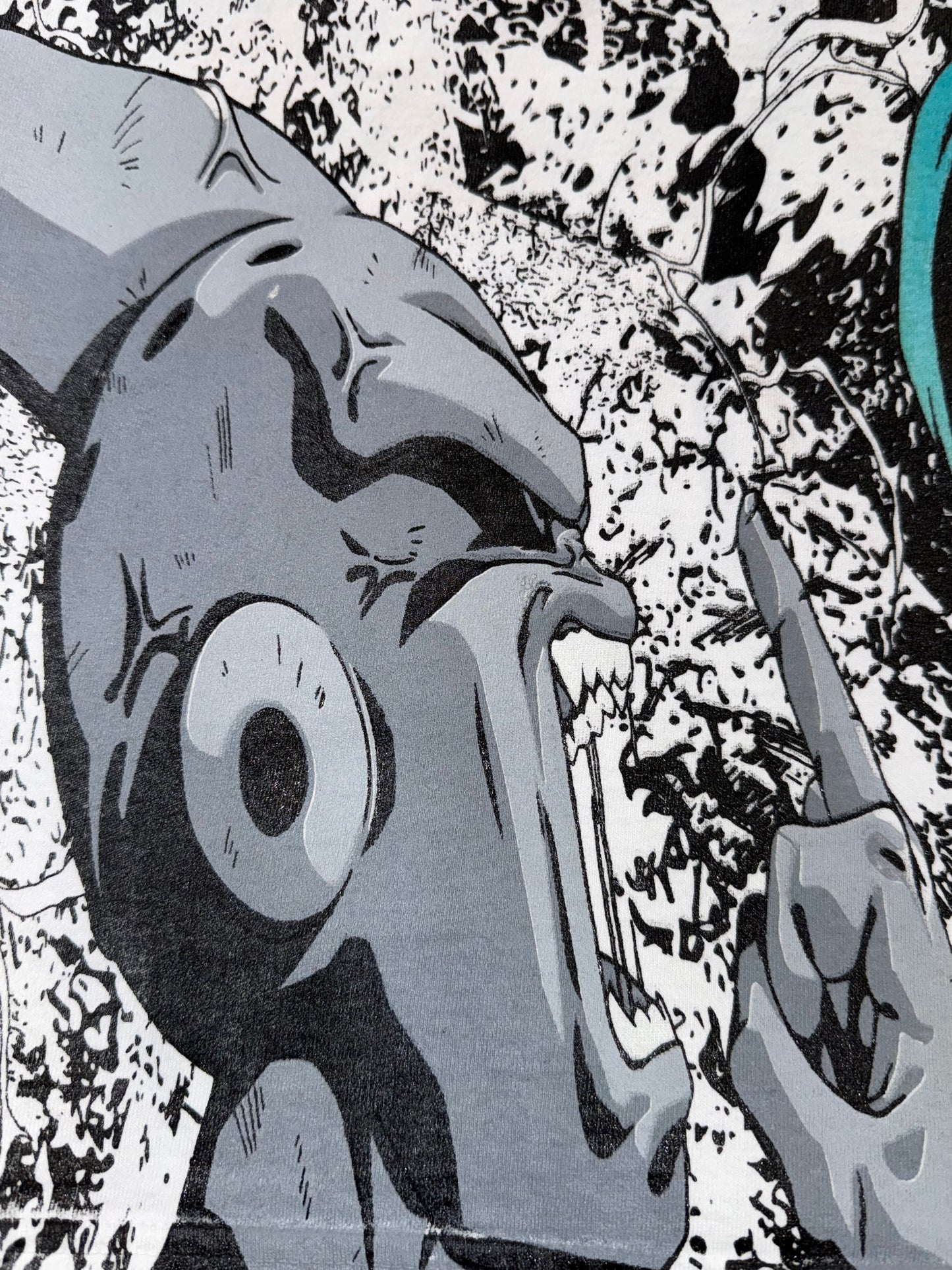 White - Goku SSJ God vs Grey Buu