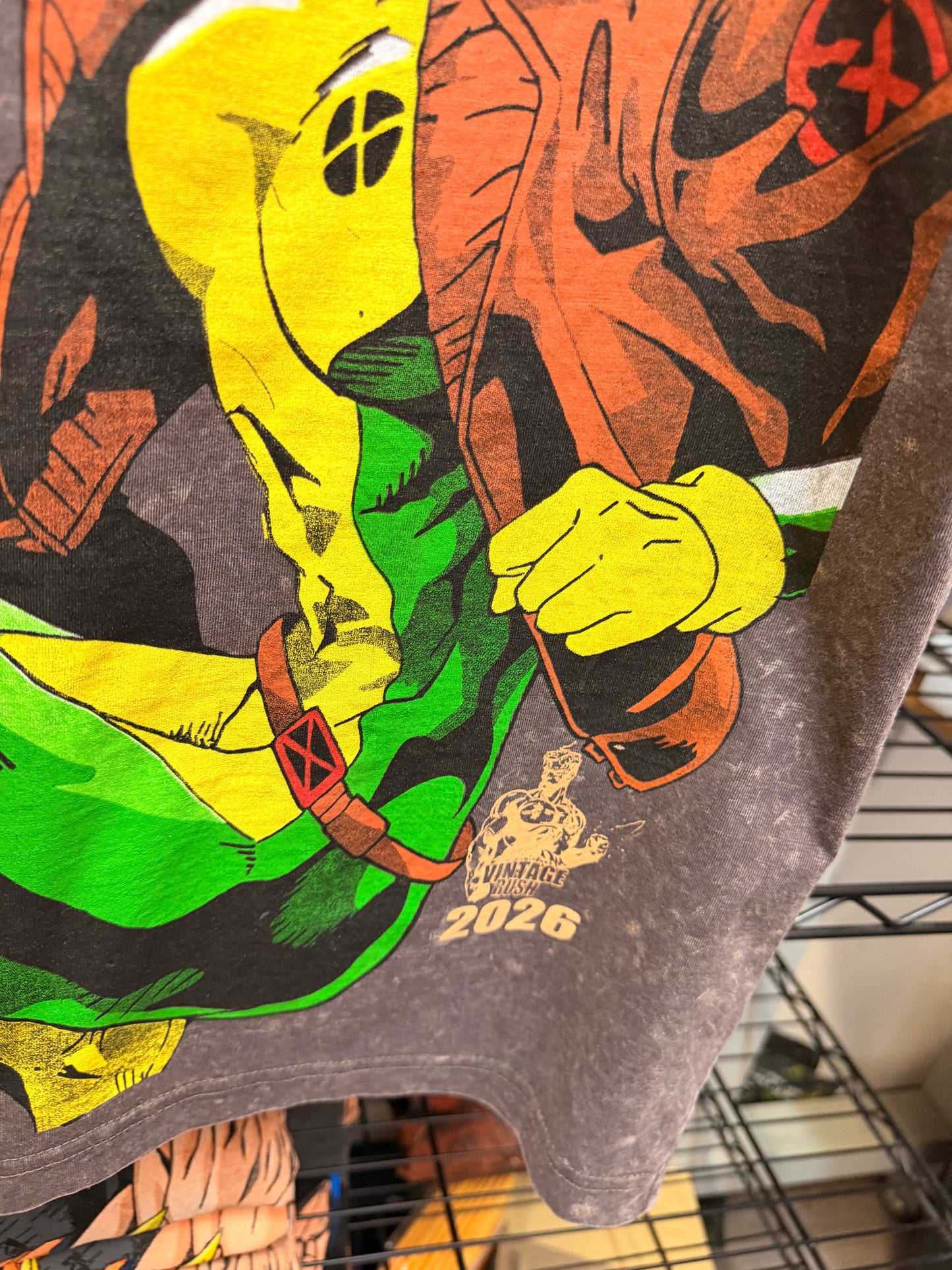 Dark brown Acid Wash - Archangel Front & Gambit Back