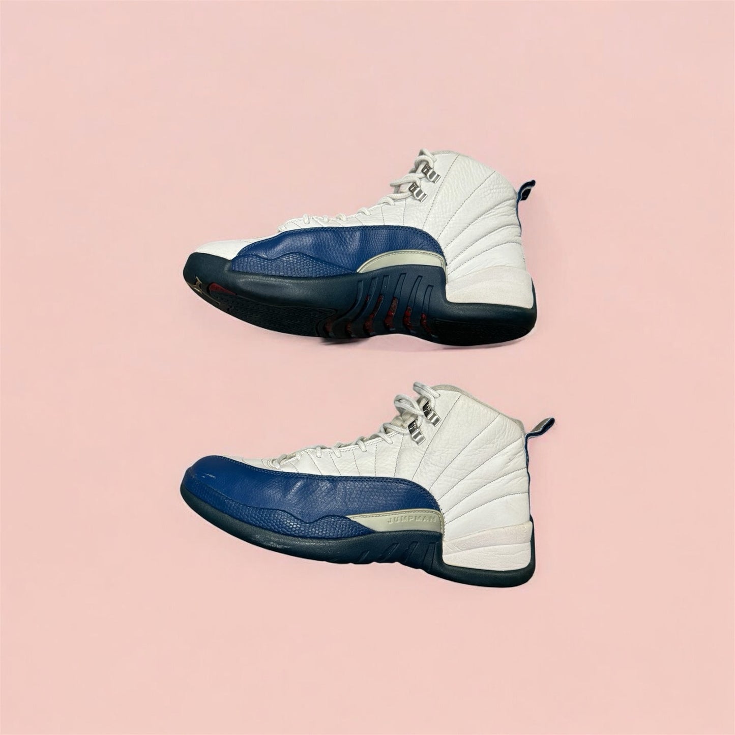 2016 Nike Air Jordan 12 XII Retro “Fench Blue” Red White size 9.5