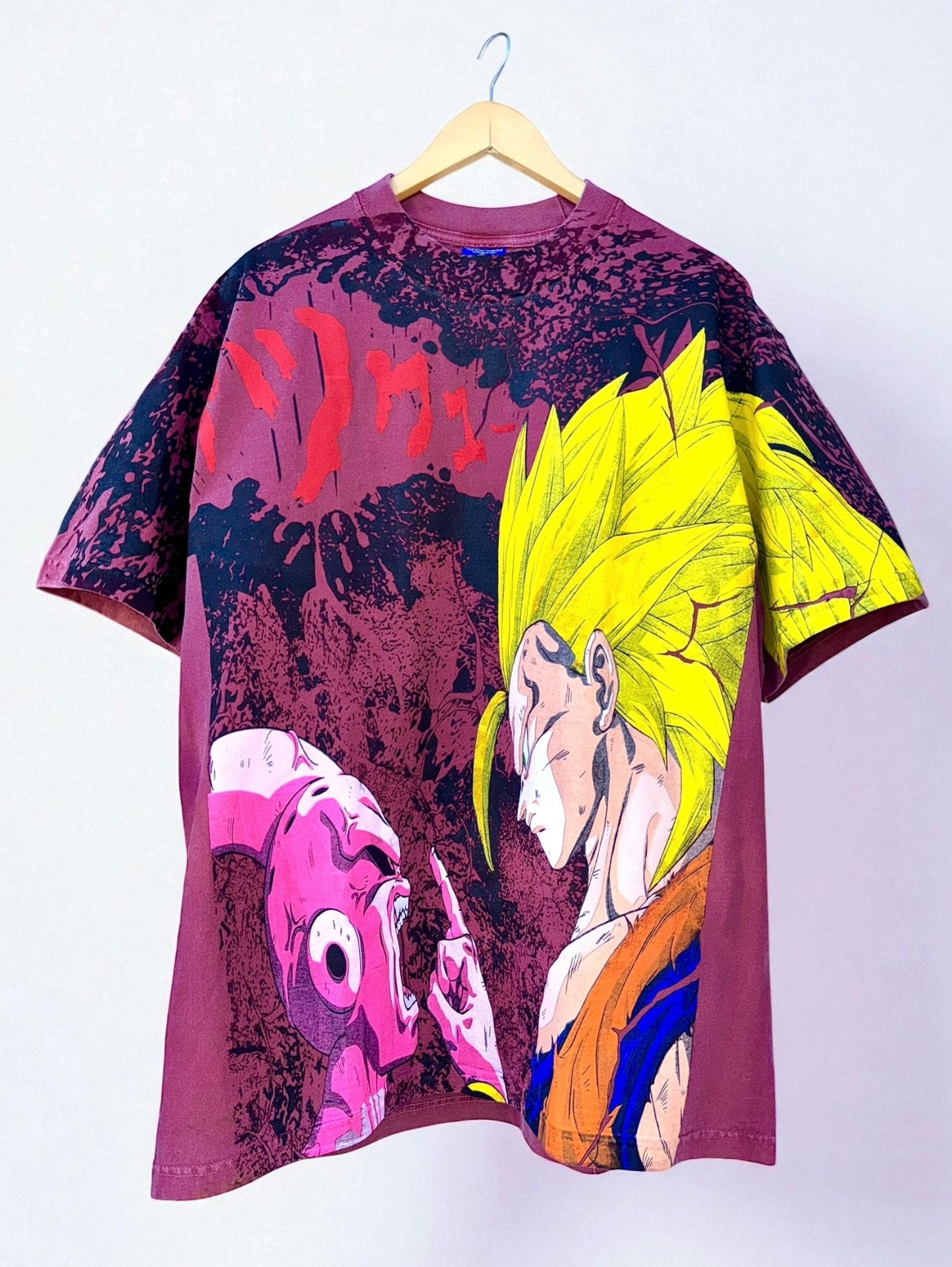 Faded Red - Buu Vs Goku Mega print