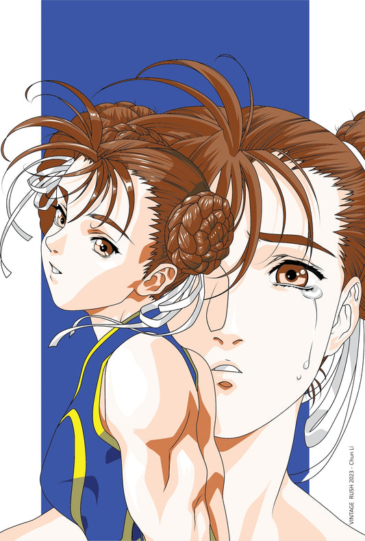 Chun Li - 2023 Big face poster 24 x 36 huge!