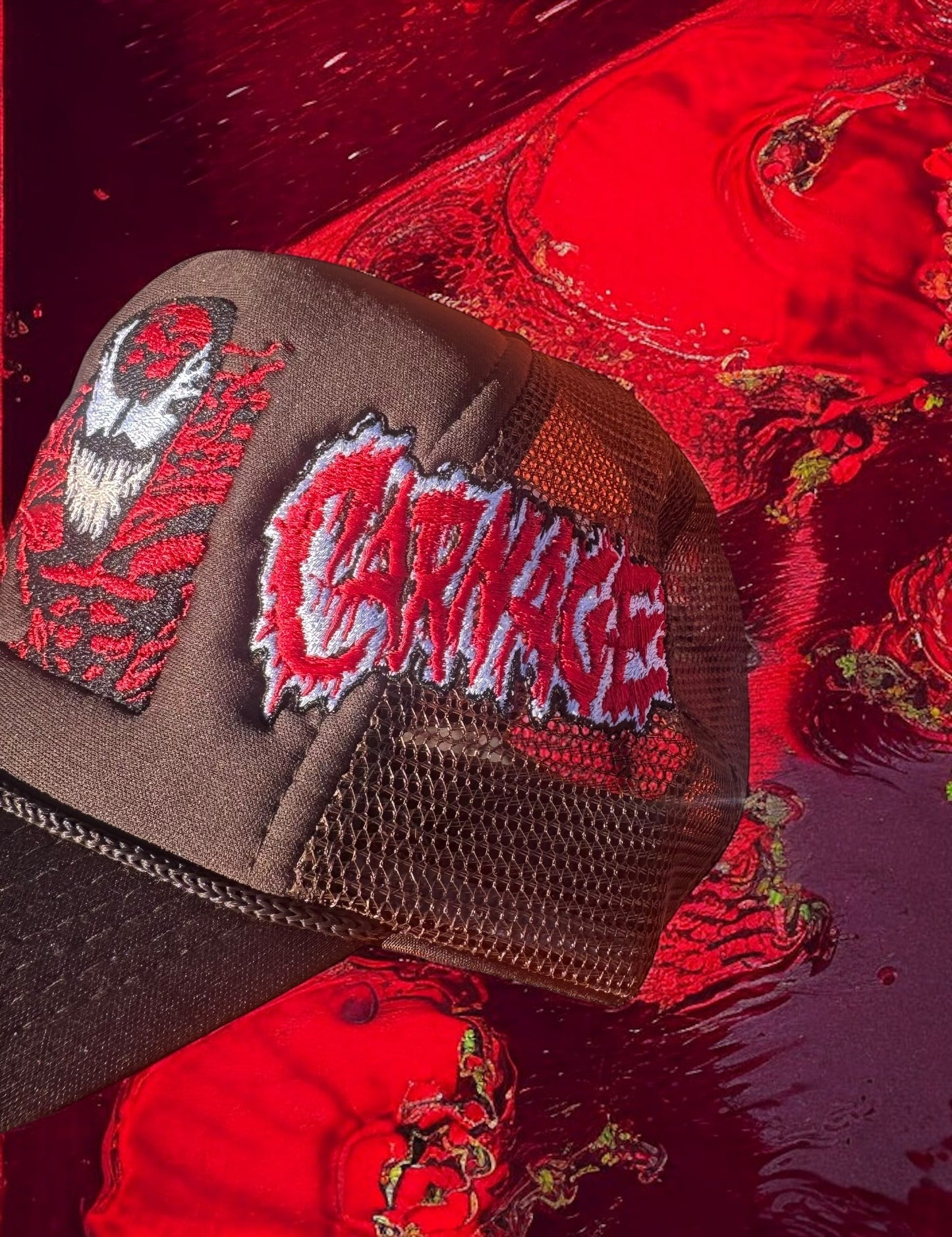 Moca brown trucker - Carnage Hat