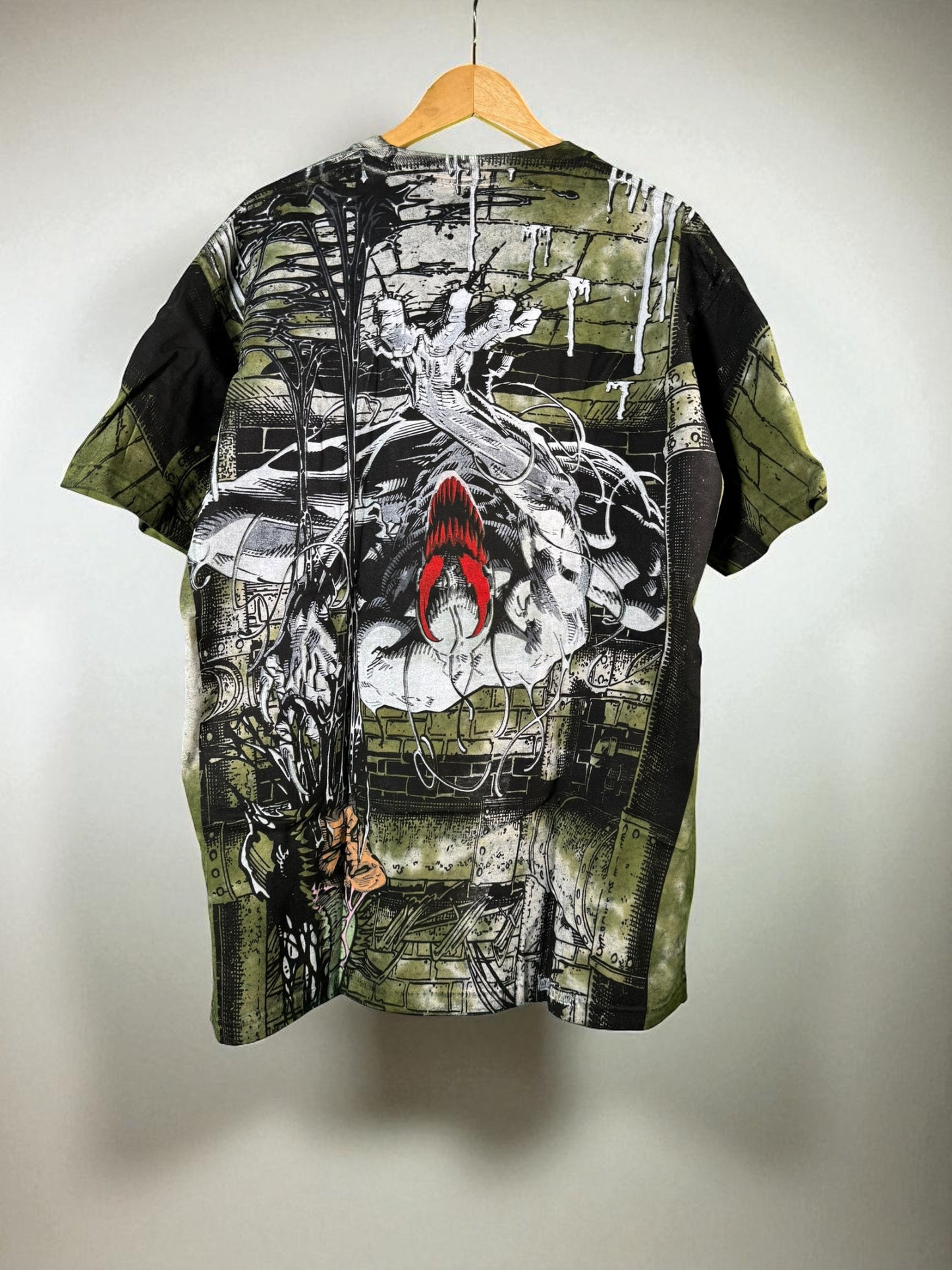 Green Tie dye - Anti Carnage Mega print