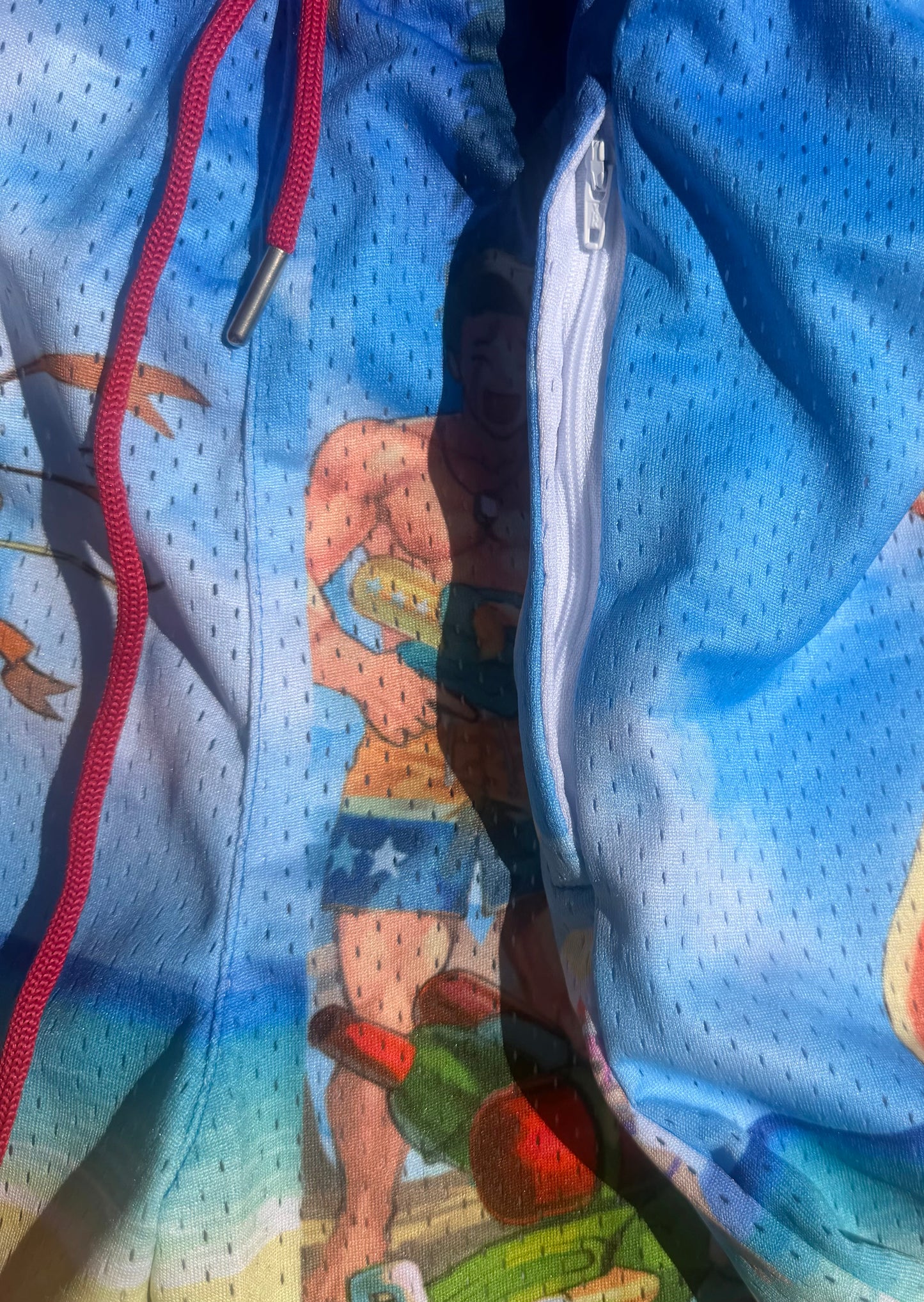 Street Fighter Beach Shorts Cammy - Chun LI