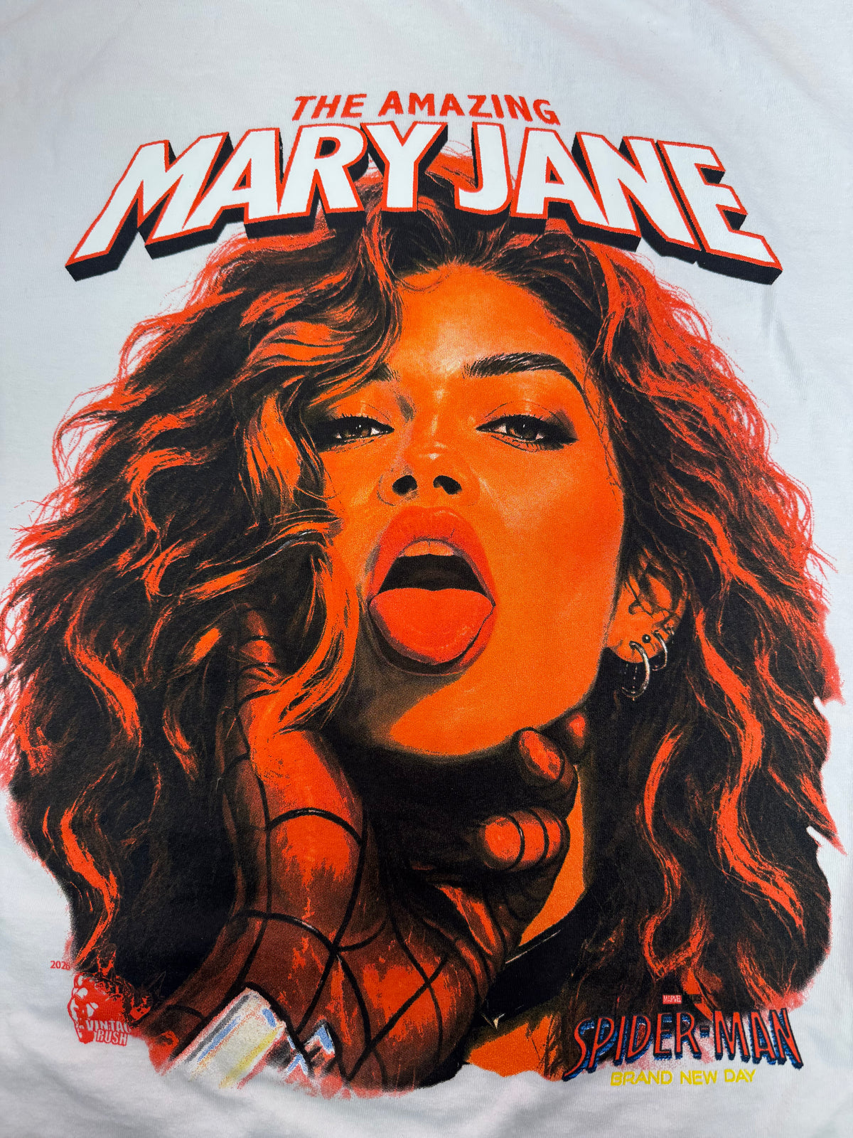 White - The Amazing Mary Jane - Shirt