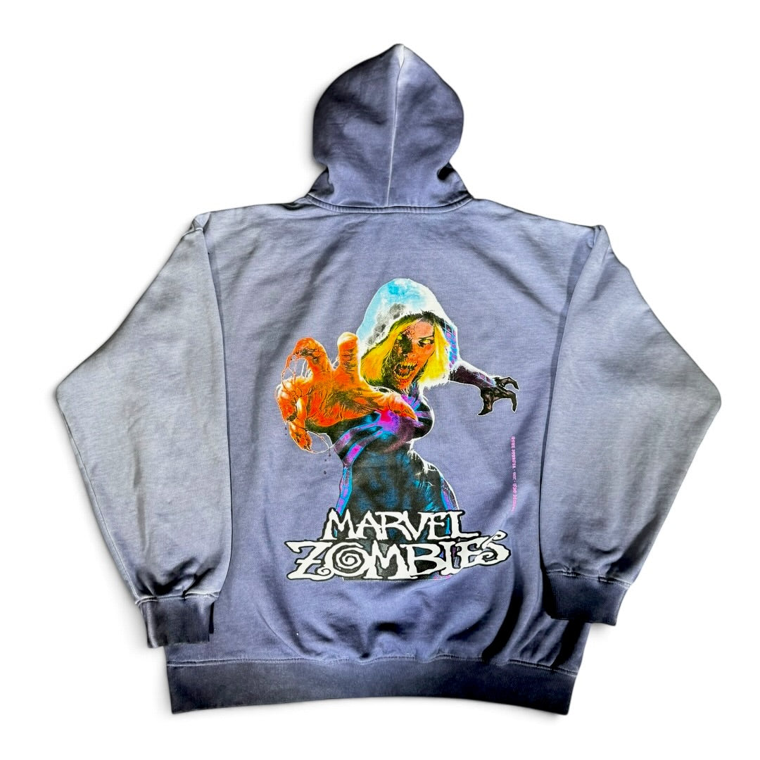 Purple Oil Wash Hoodie - Marvel Zombies