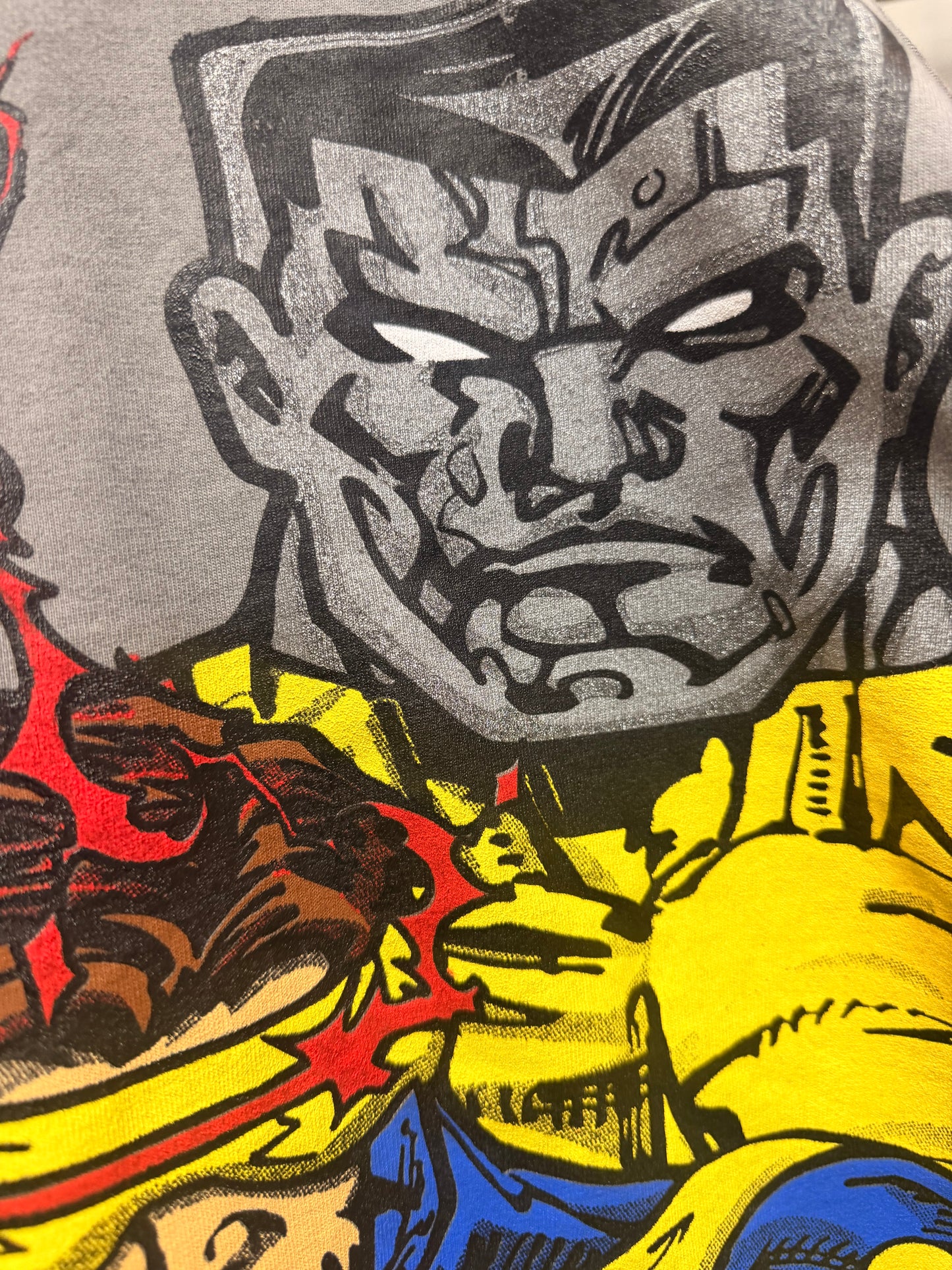 Black Oil wash - Beast & Gambit Front & X-Men Team