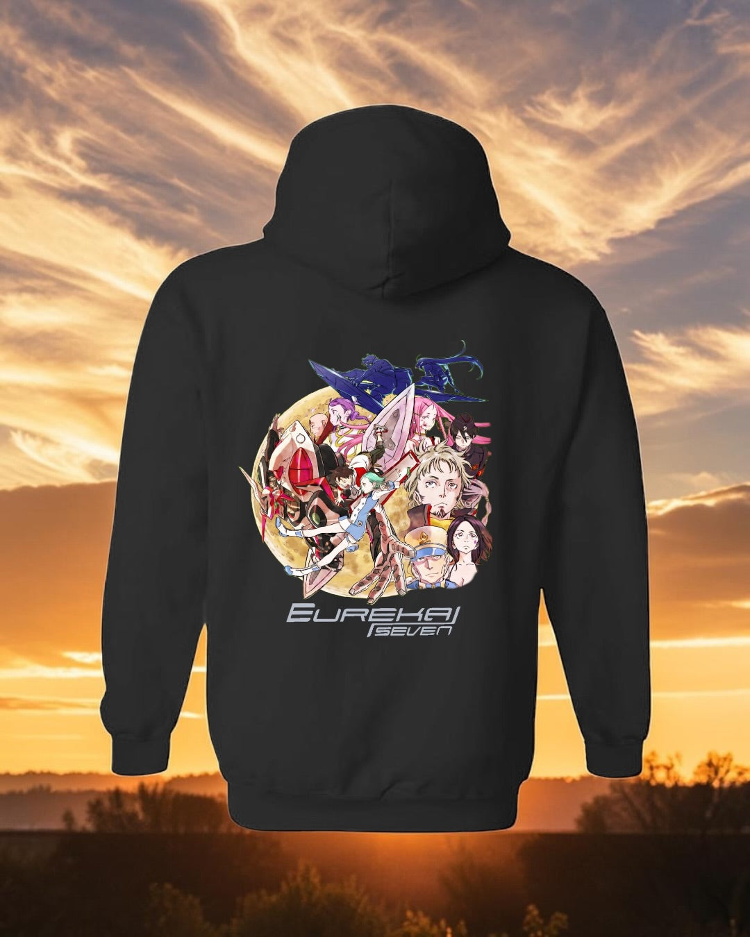Black - Eureka 7 Hoodie