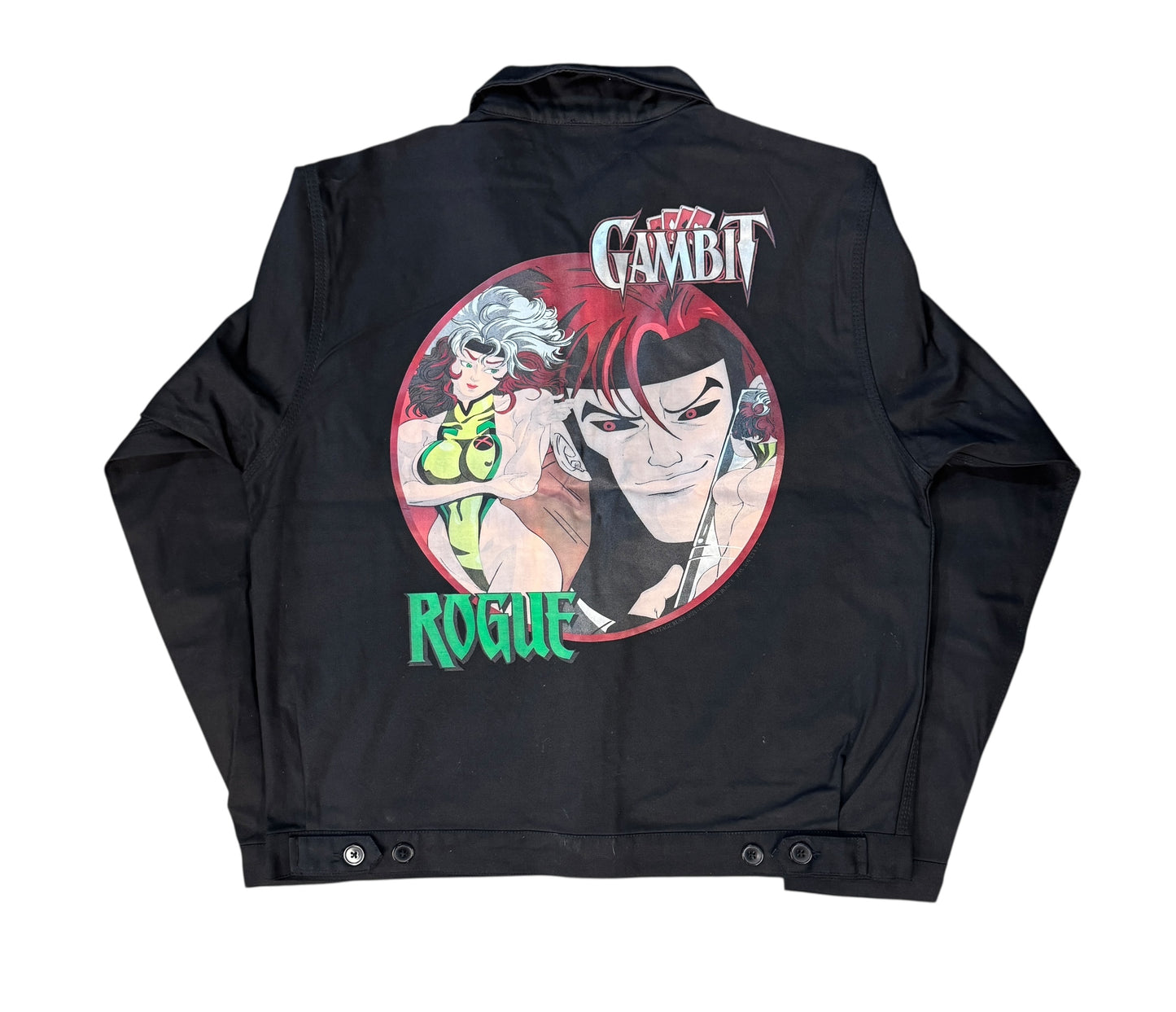 Black- Gambit/Rouge embroidered front