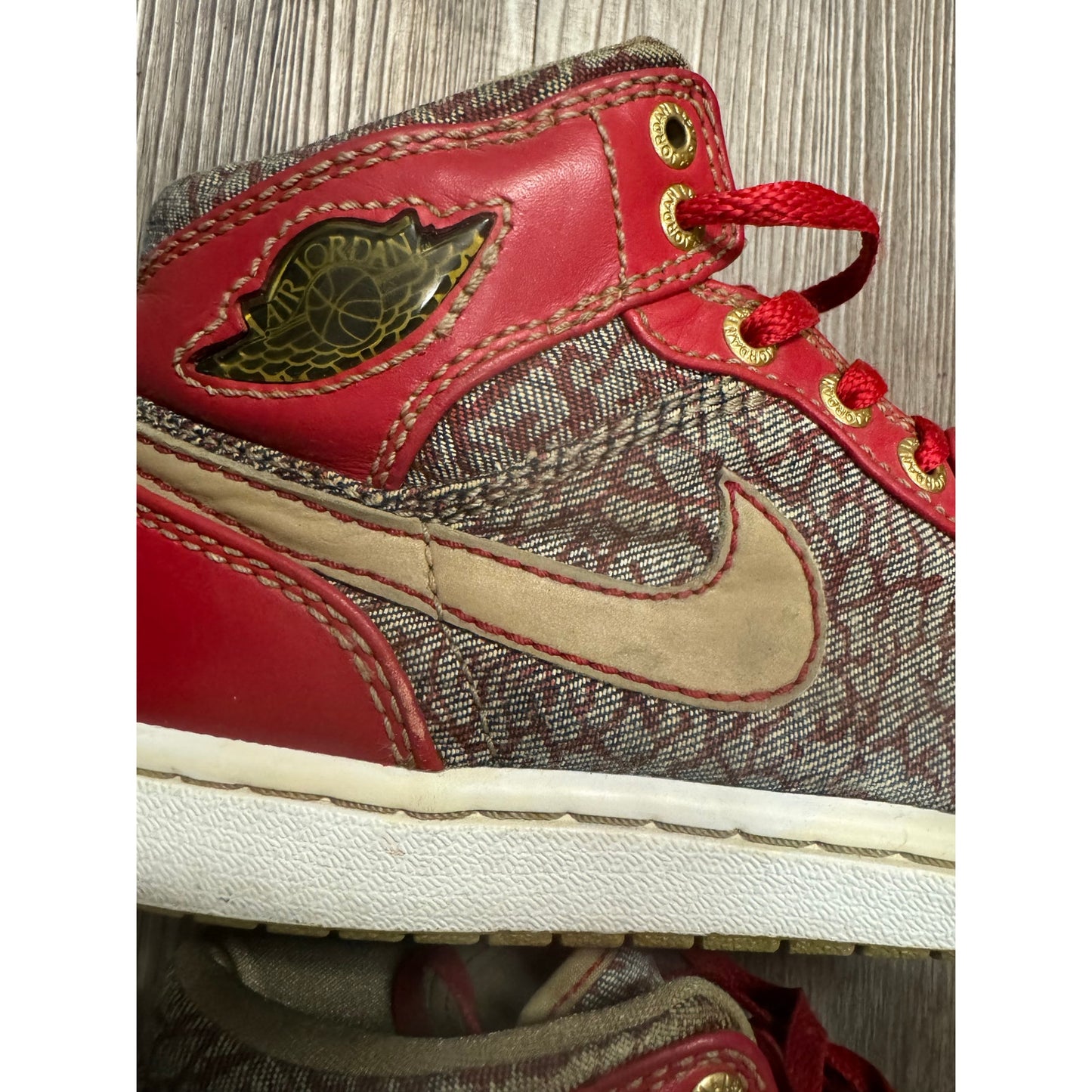00 Infer Red Air Jordan 6 Retro+ Sz. 10