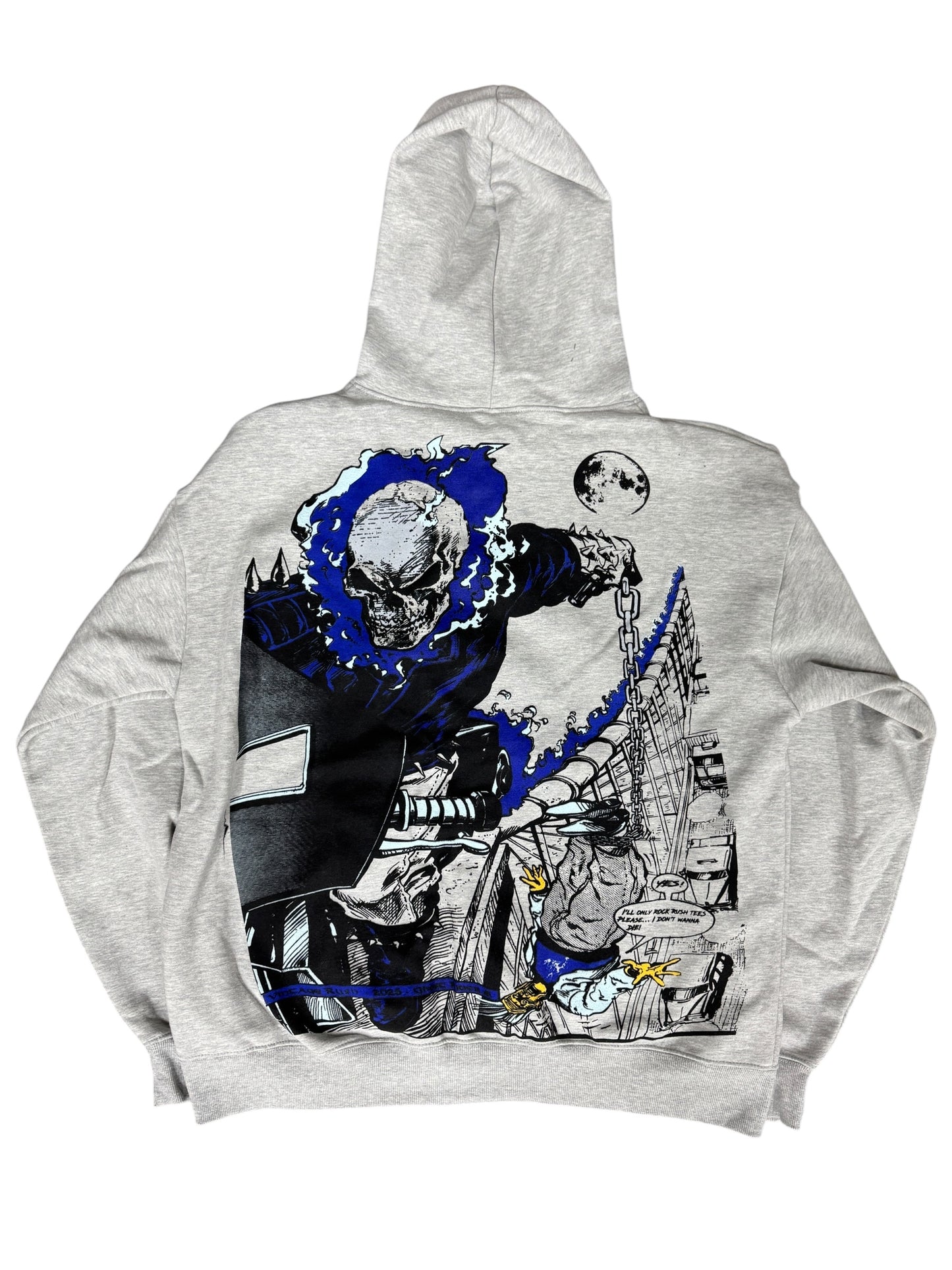 Grey-3XL-Spirit of Vengeance Hoodie