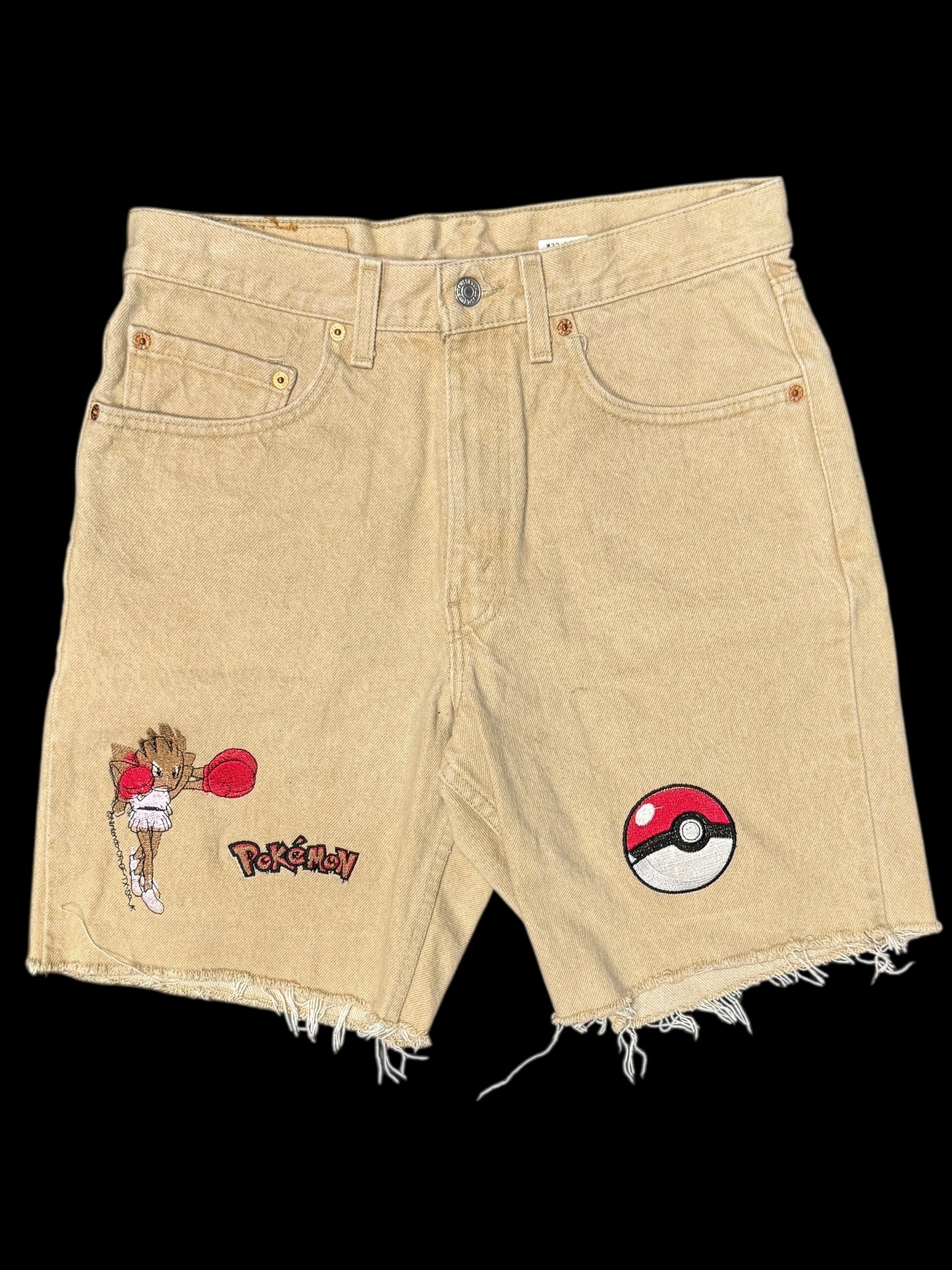 (Black Friday) - Large- Tan-Fighter Type Shorts
