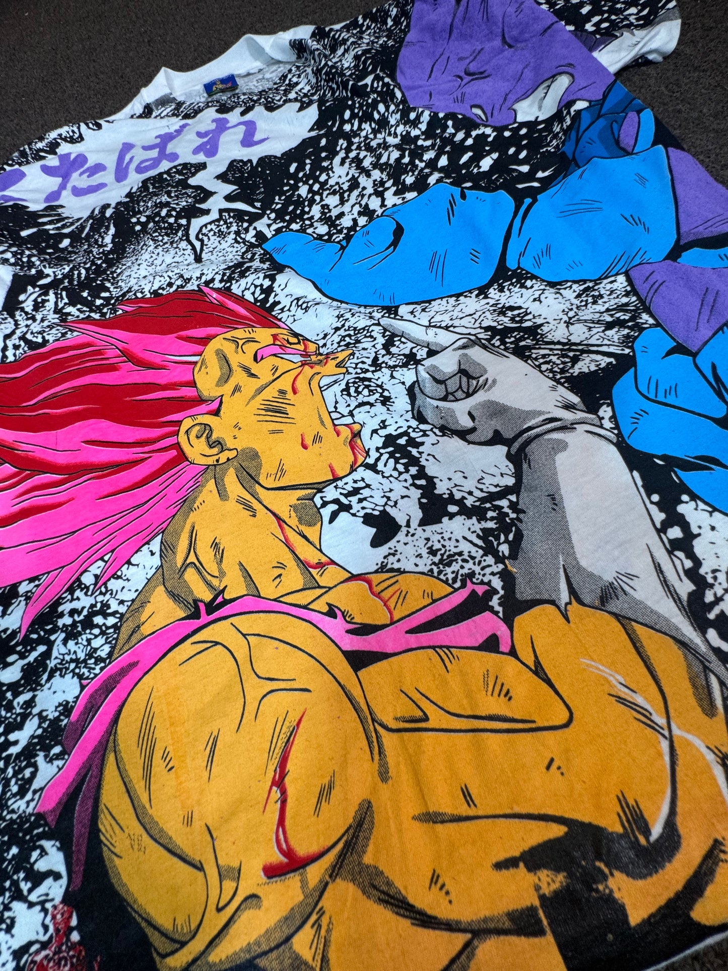 White - Majin Vegeta vs Buu - Shirt Variant