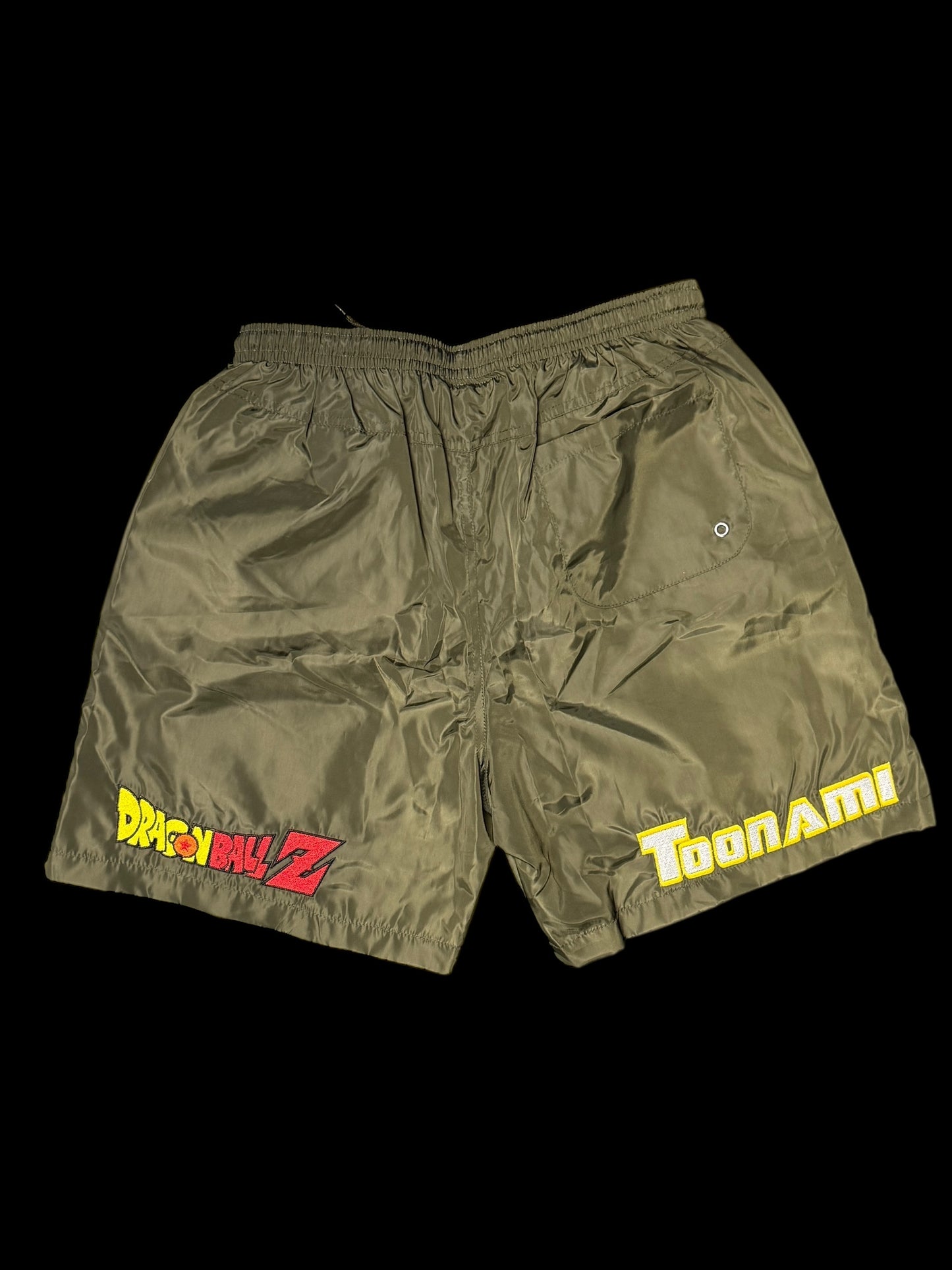 (Black Friday) Large-Nylon Olive - Showdown Shorts