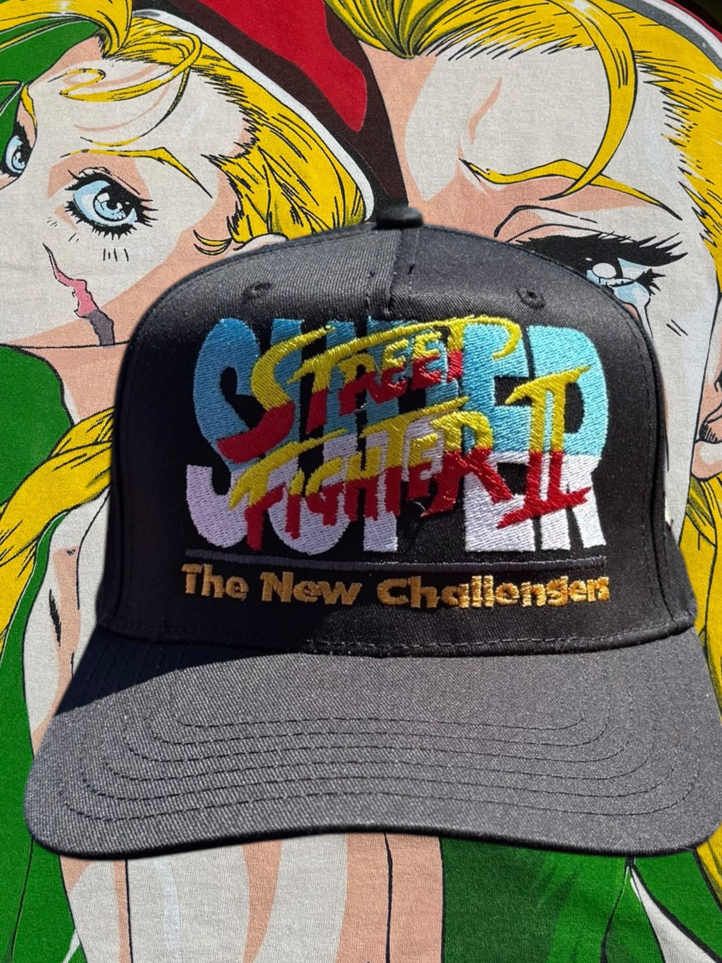 Black - Street Fighter New Challengers Cammy hat