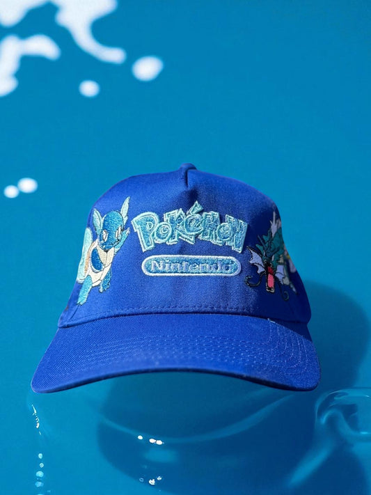water blue print - Poke Starter Hat