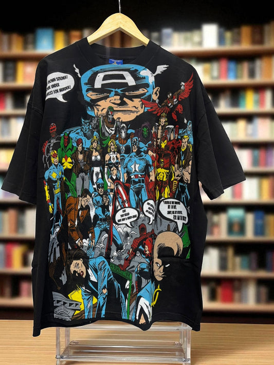 Black - Stand Down Solider Front & What If Back