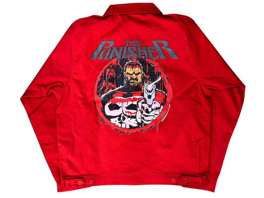 Red- The Punisher Jacket