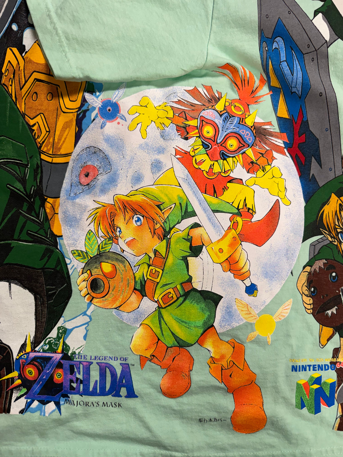 Teal - Links Front - Master Sword Back - Majora’s Mask Sides - 360 Shirt