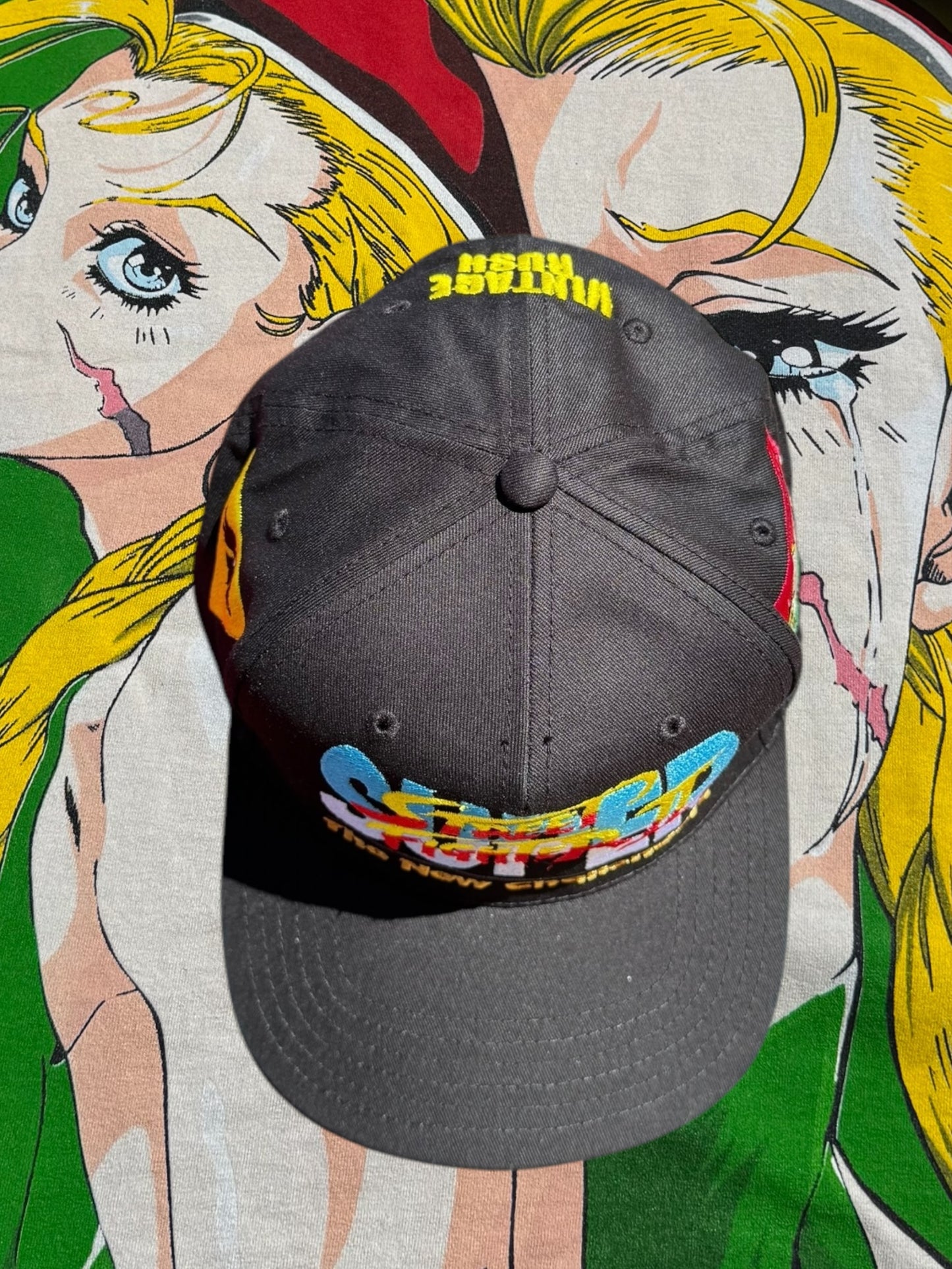 Black - Street Fighter New Challengers Cammy hat