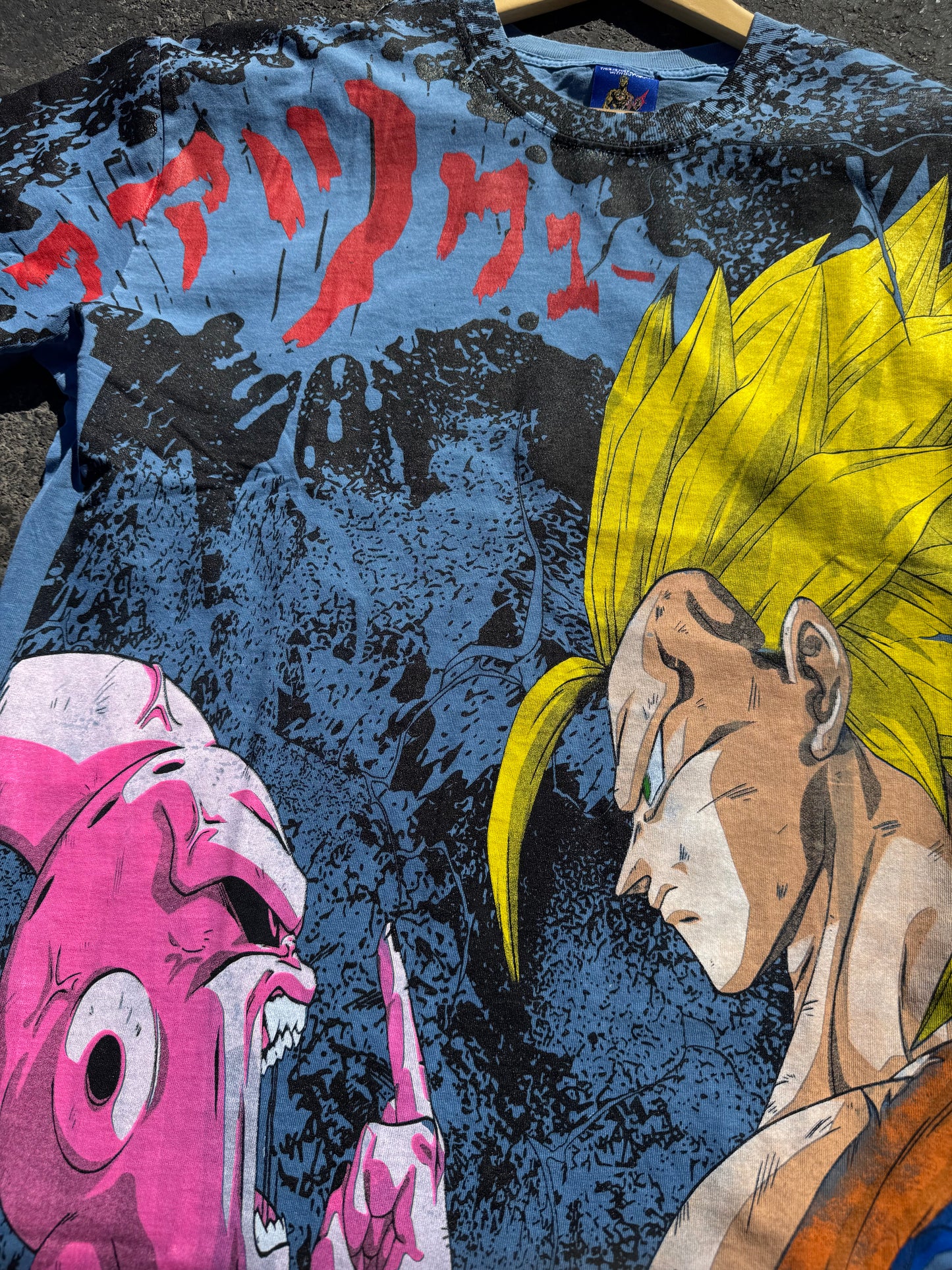 Sapphire Blue - Buu Vs Goku Mega print