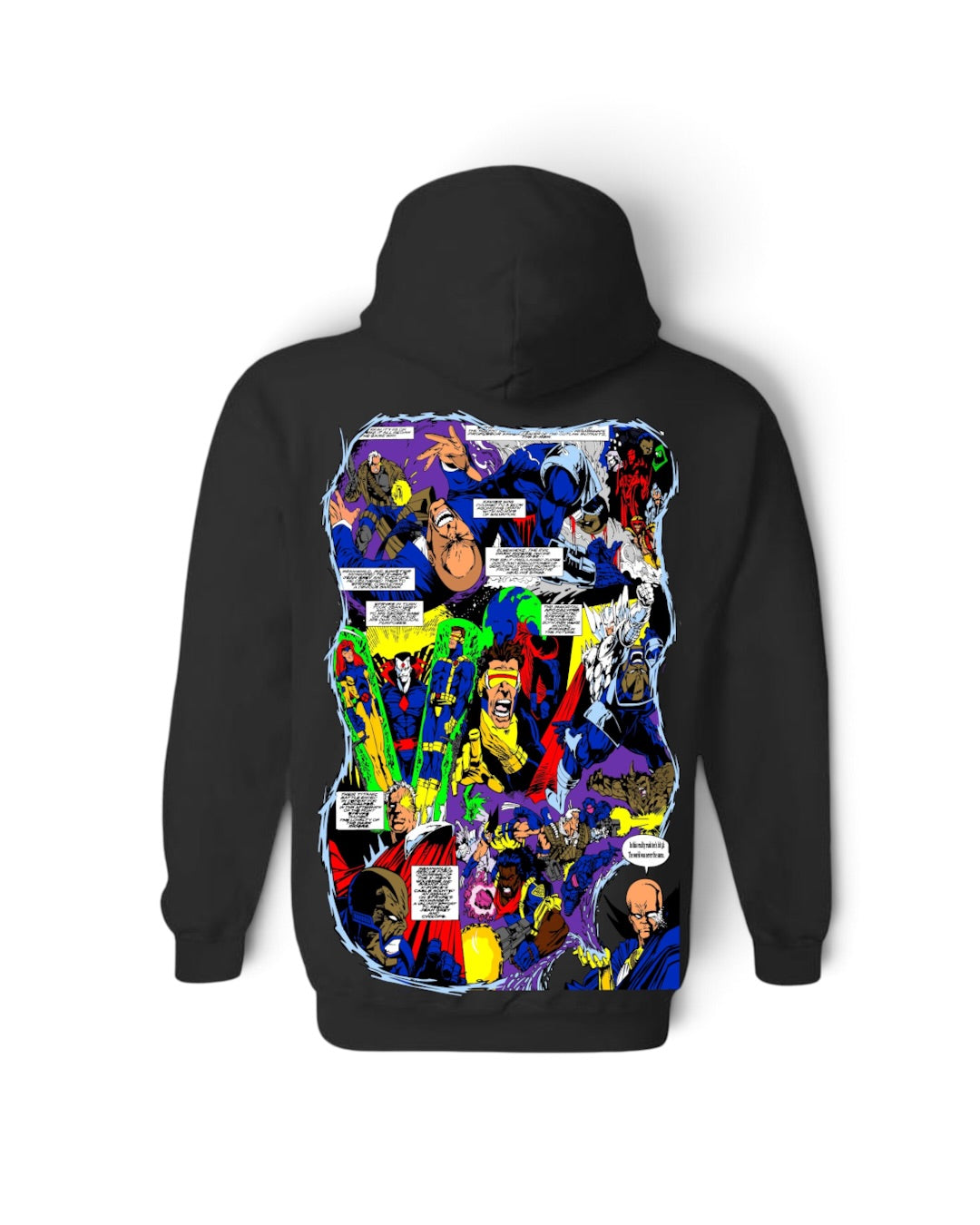 Black - Apocalypse Front - Apocalypse Death Back Hoodie