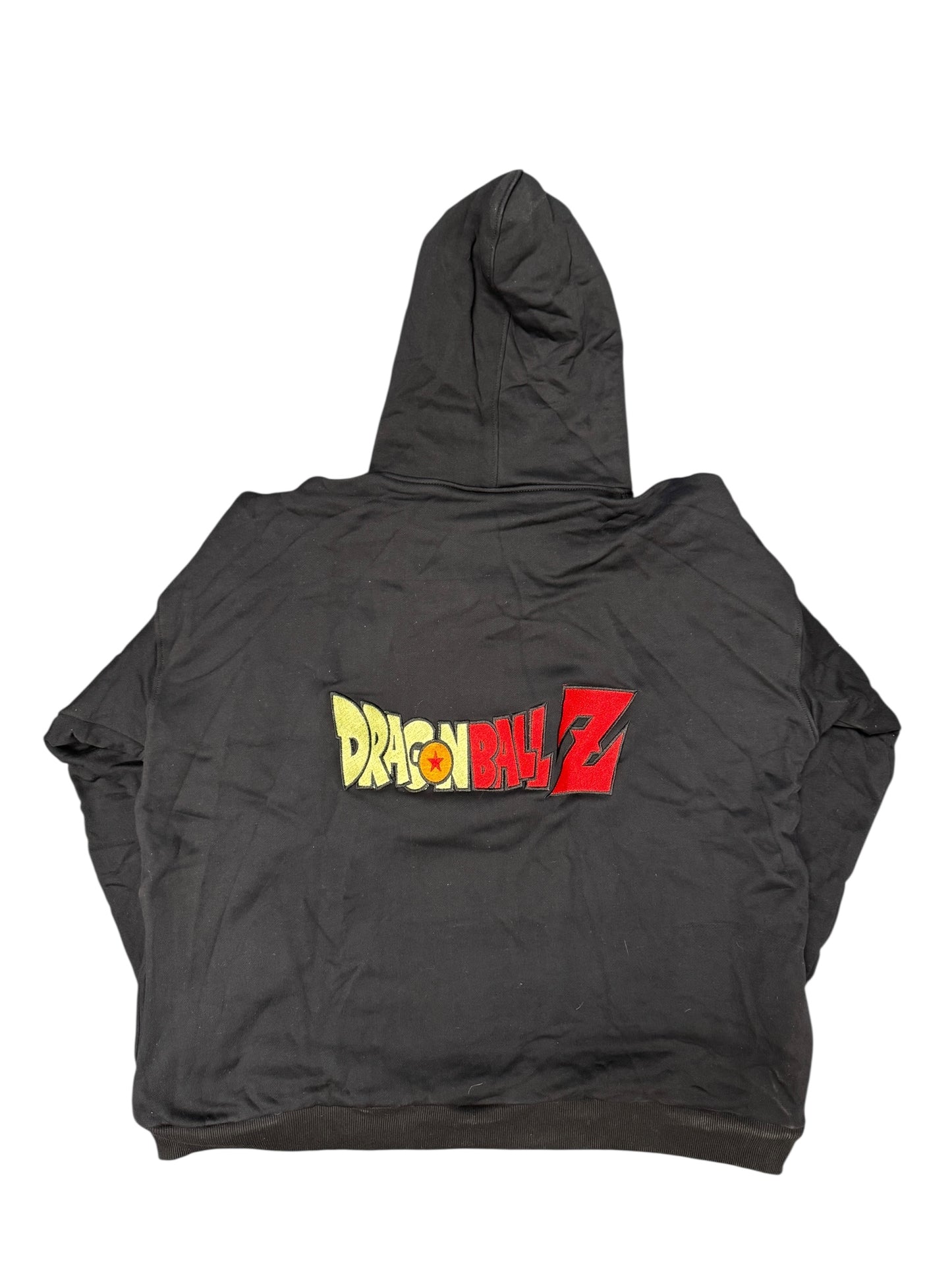 Black-XL-Angry Gohan Premium Hoodie