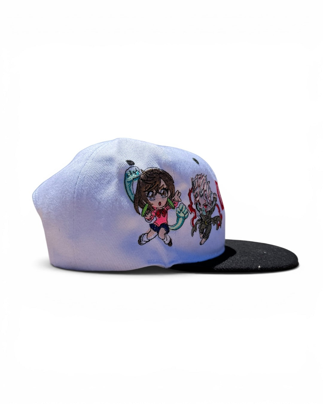 White with Black Brim - Dandadan Hat