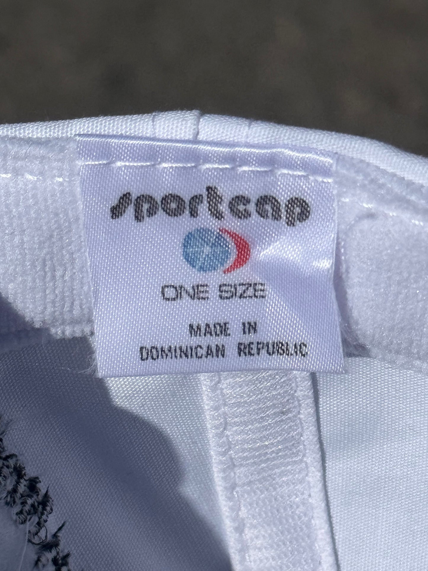 Vintage White with Checkers Brim - Akira - Hat