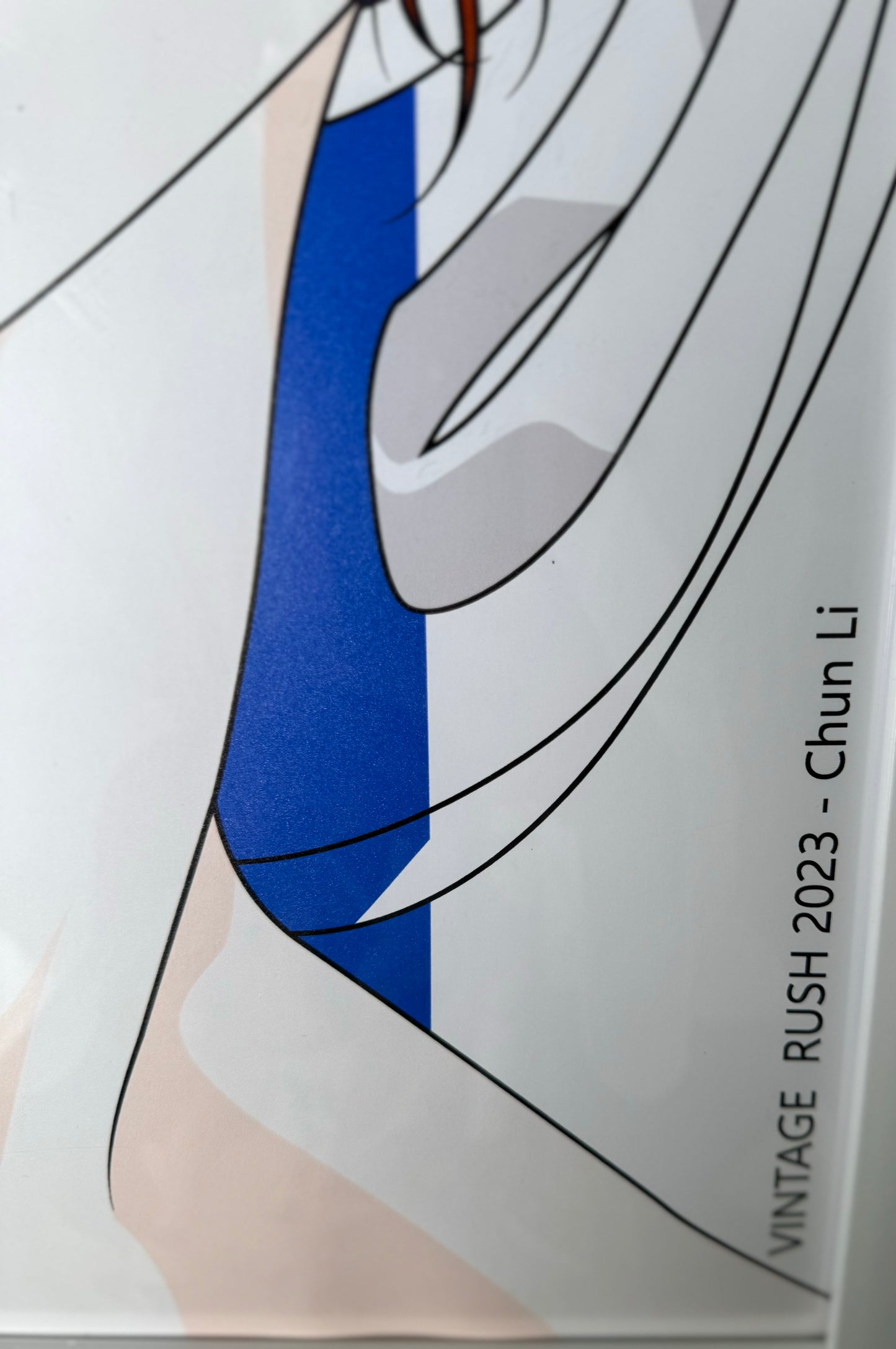 Chun Li - 2023 Big face poster 24 x 36 huge!