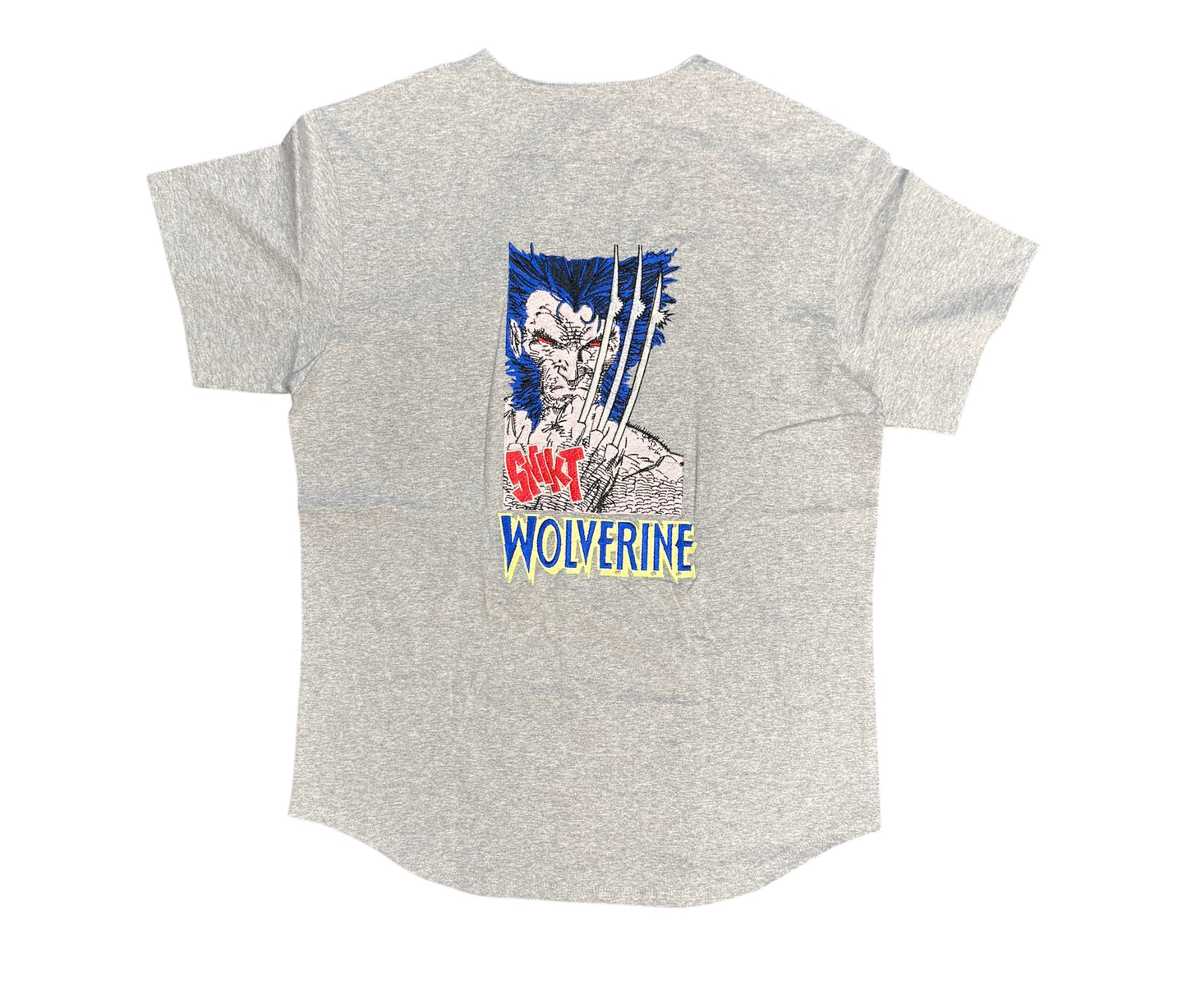 (Black Friday)-Grey - Wolverine Baseball Jersey