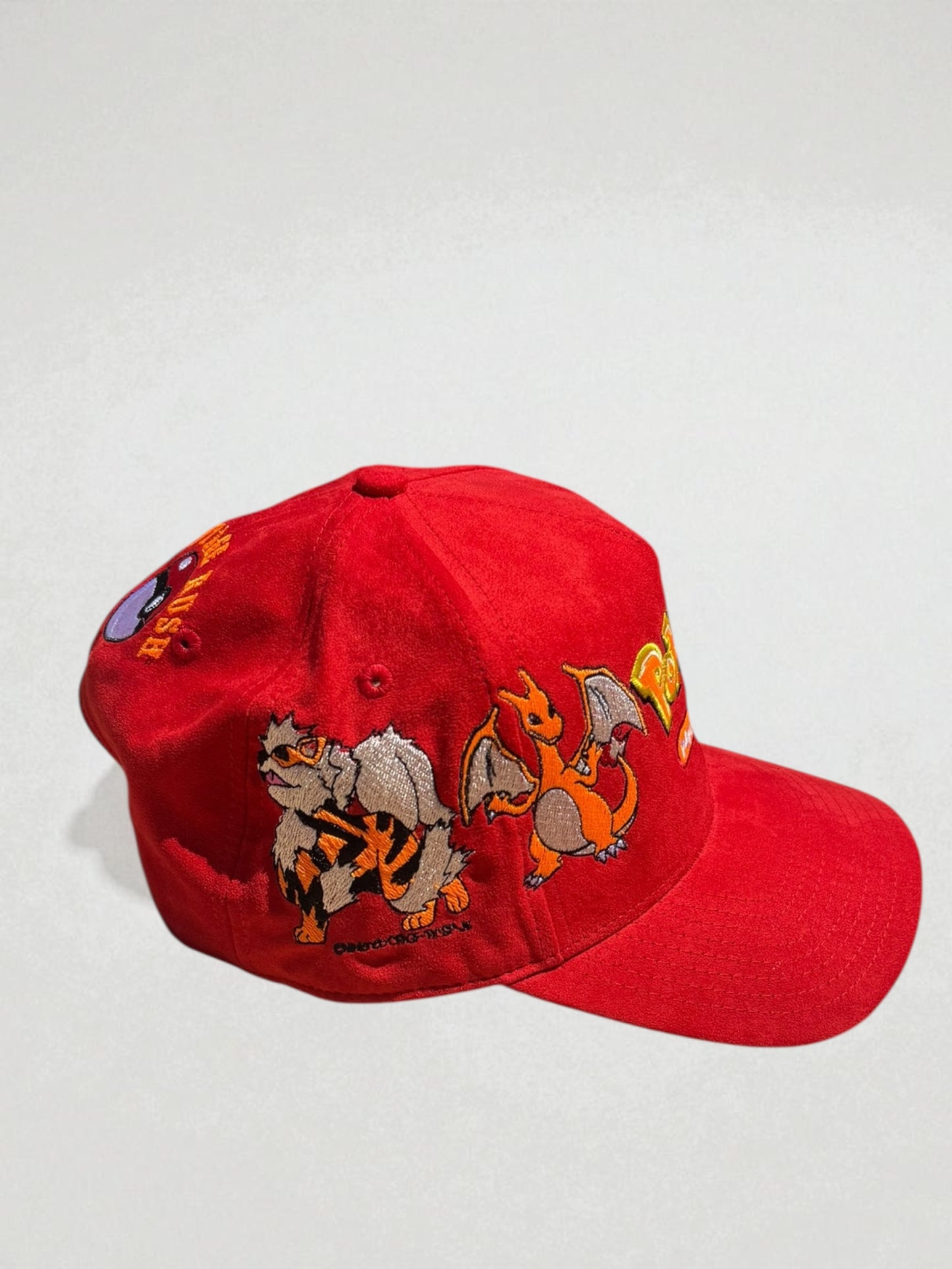 Red suede - FIRE POKEMON HAT