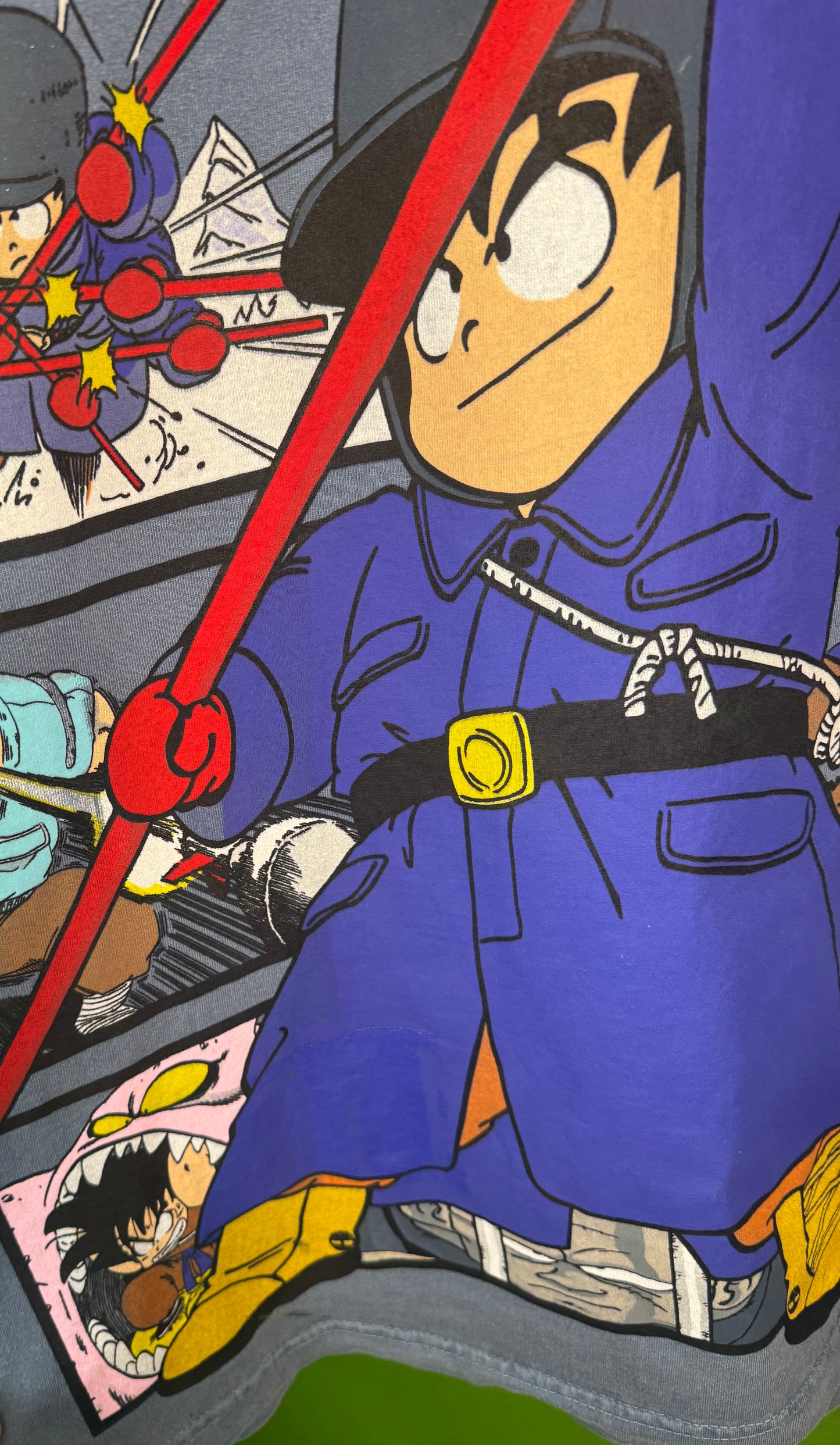 Denim Blue - Muscle Tower front - Pirates Back
