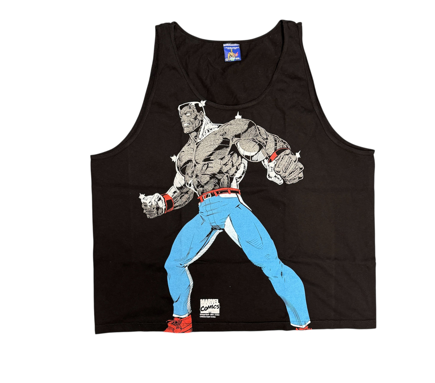 (Black Friday)-Black Tank Top- Big Print Colosus