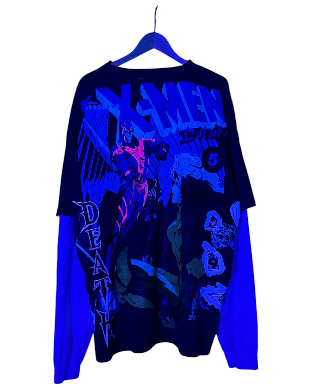 Gray with White Longsleeve - X-Men - Death Variant (Copy)
