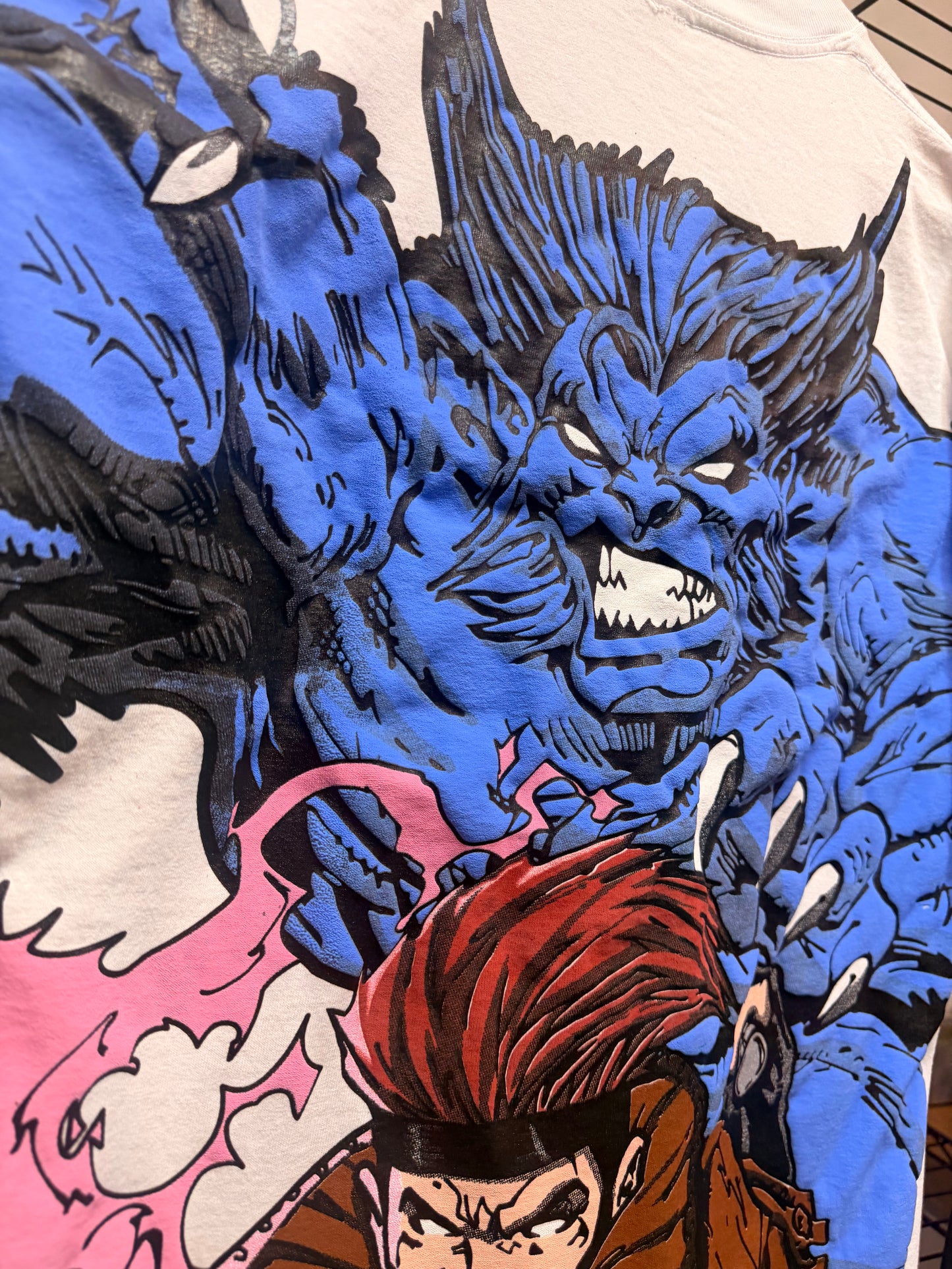 White - X-Men Team Front & Beast & Gambit back