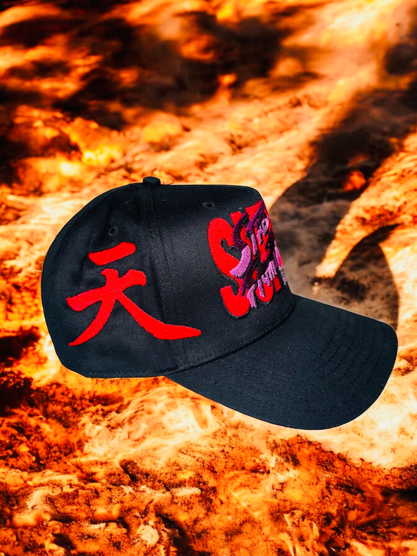 Black - Akuma Street Fighter 2 Turbo - hat