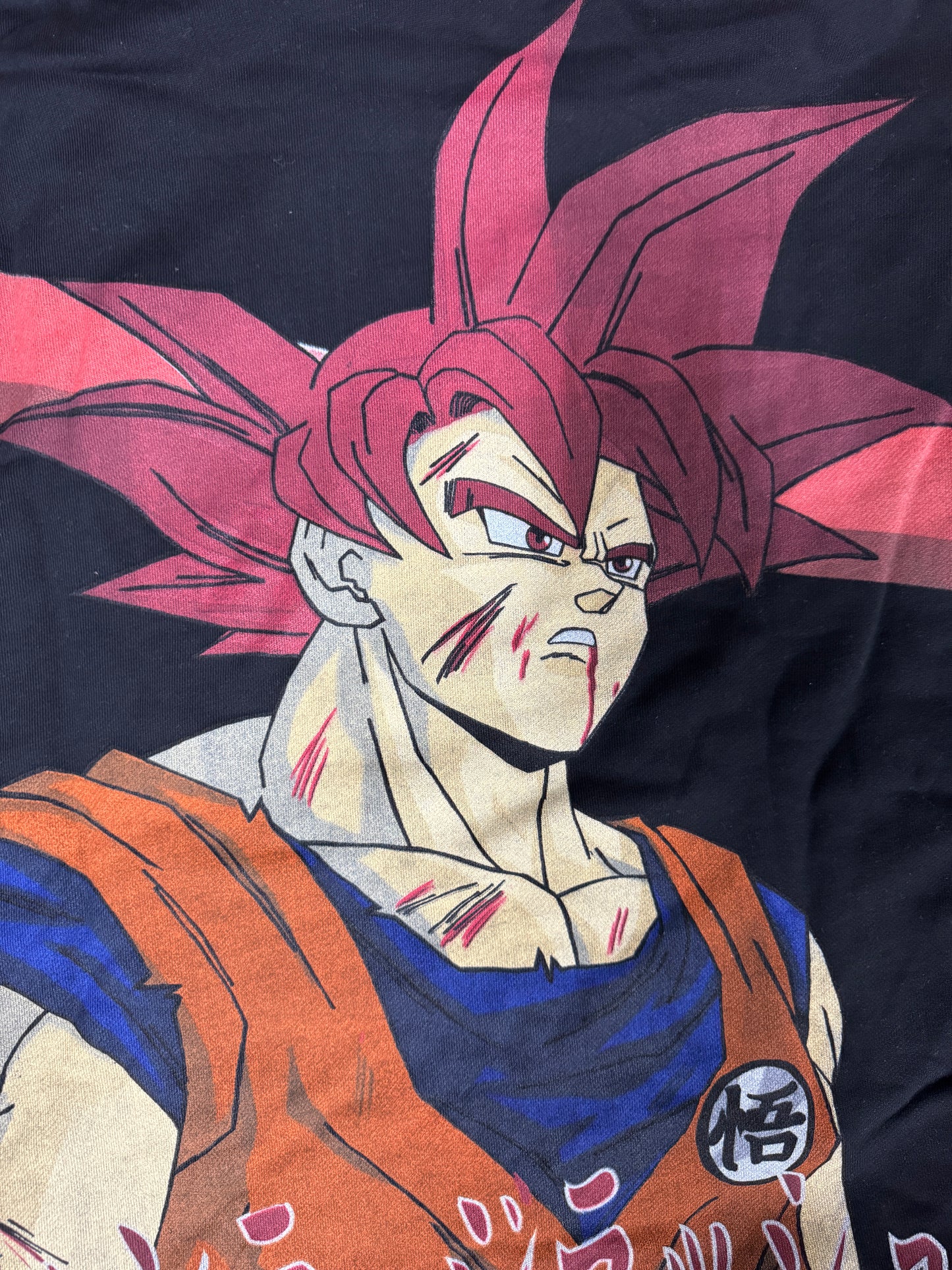 Black -Large-Goku Breaking Point Premium Hoodie