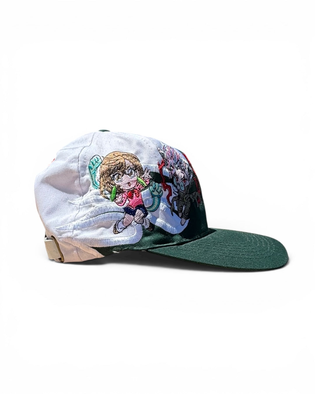White with Green Brim Vintage - Dandadan Hat