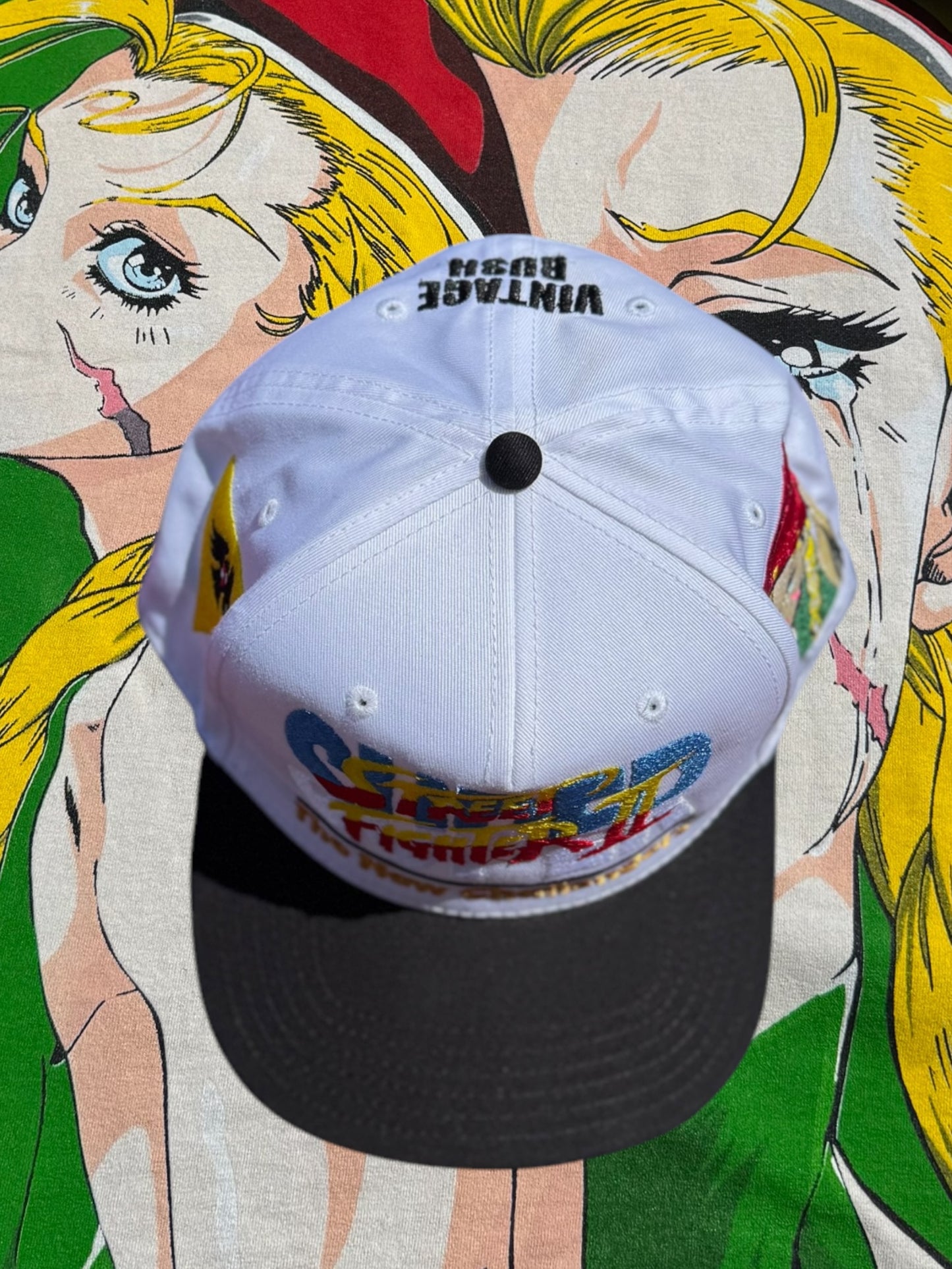 White & Black bill - Street Fighter New Challengers Cammy hat